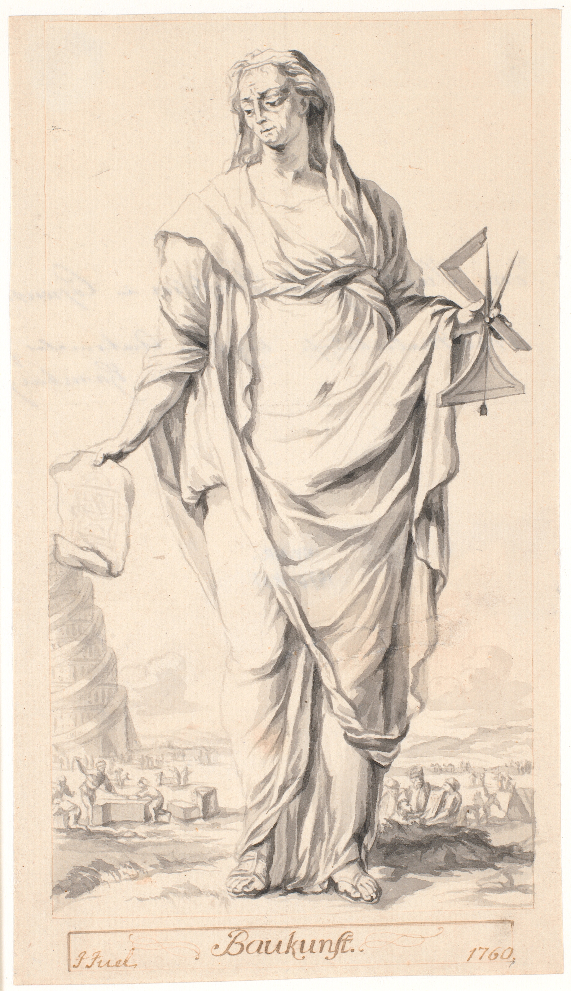 Allegori på bygningskunsten