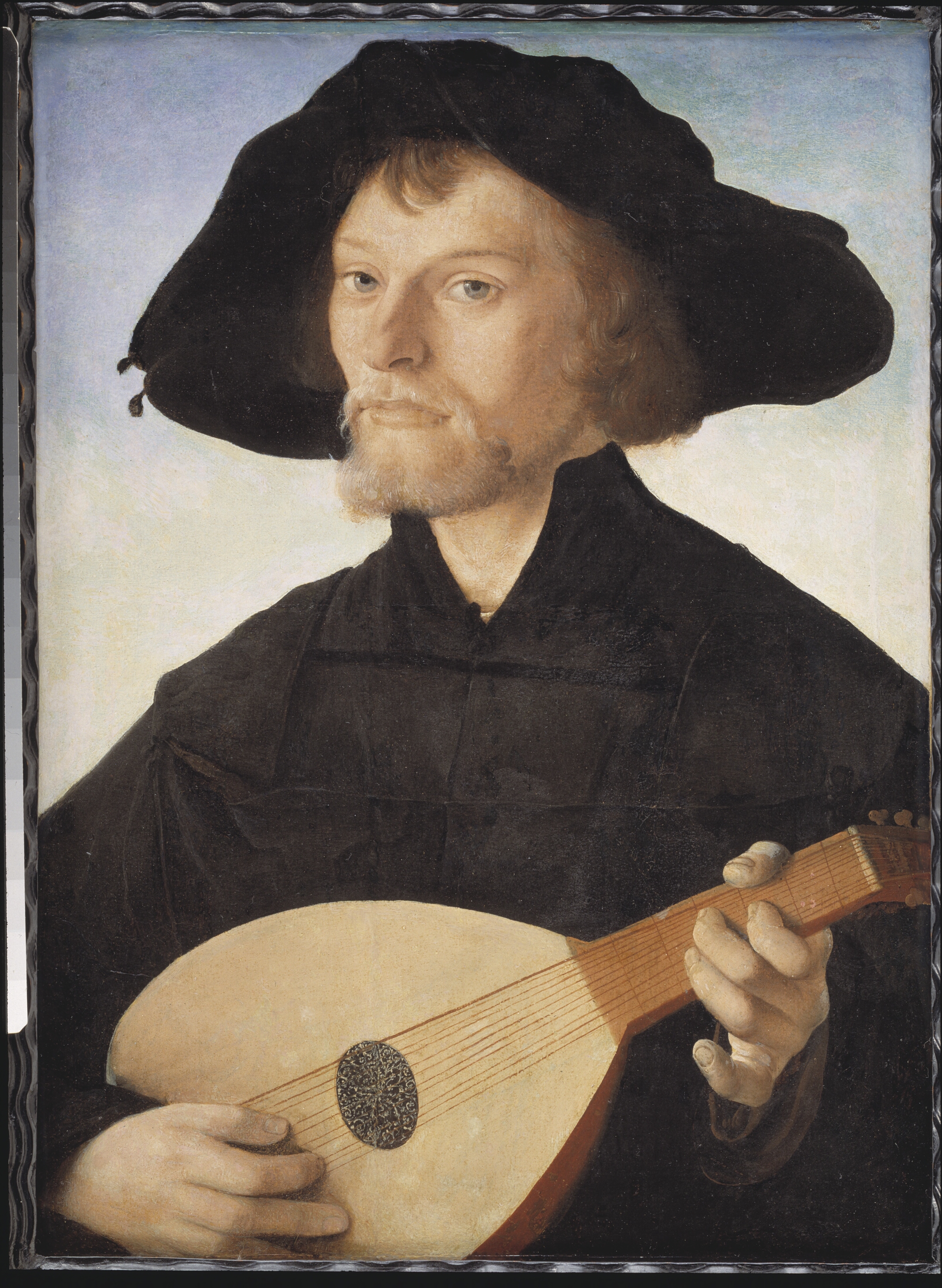 Portræt af en lutspiller