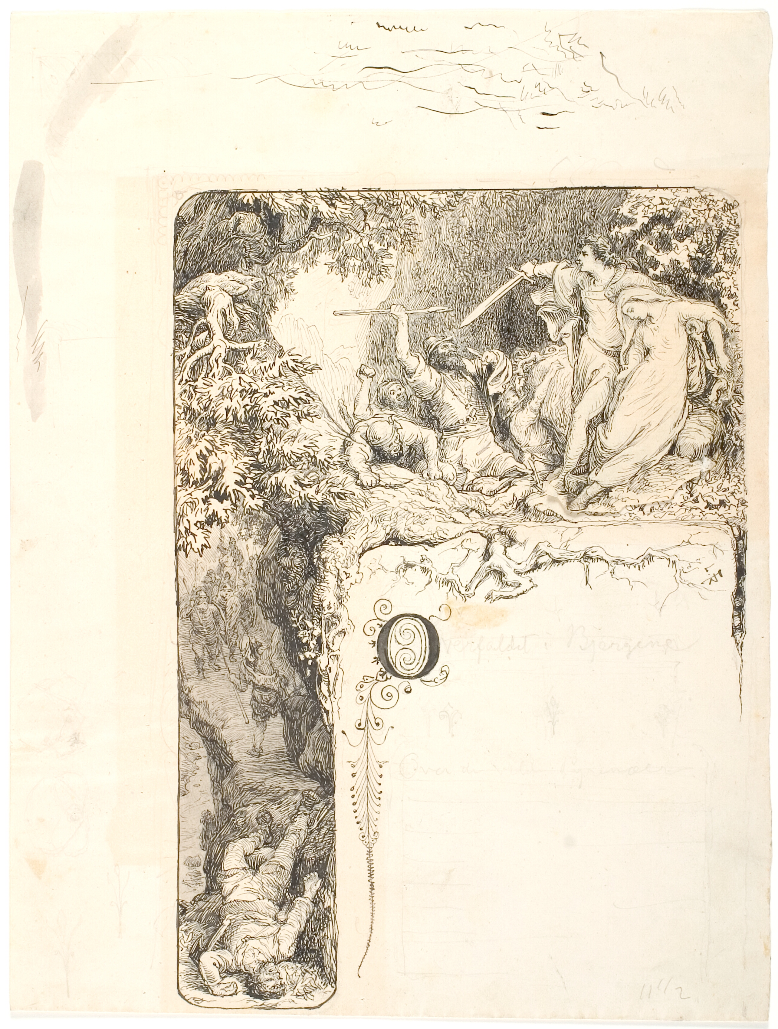 Overfaldet i bjergene