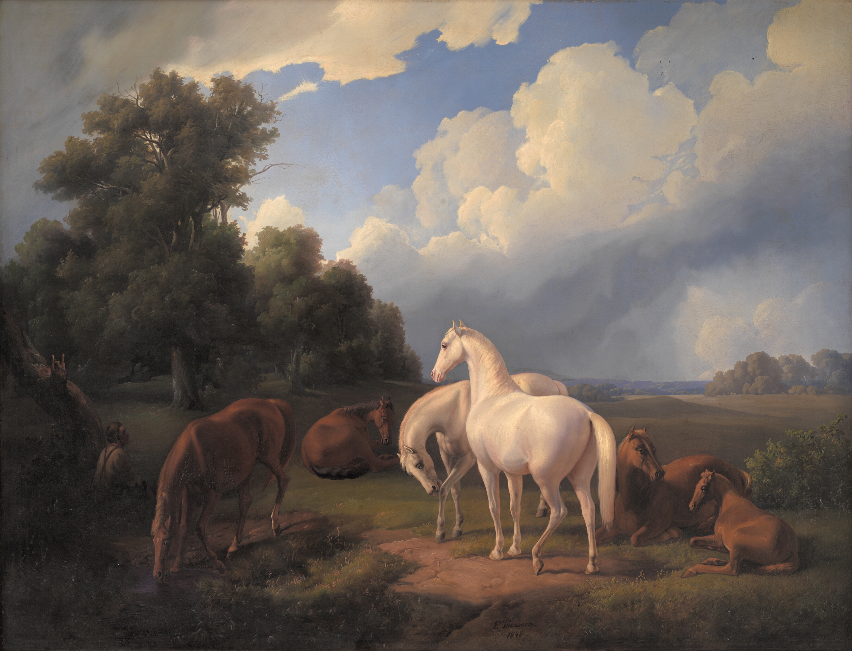 Lucia, Whimsey, Bellona, Hertha, Olga