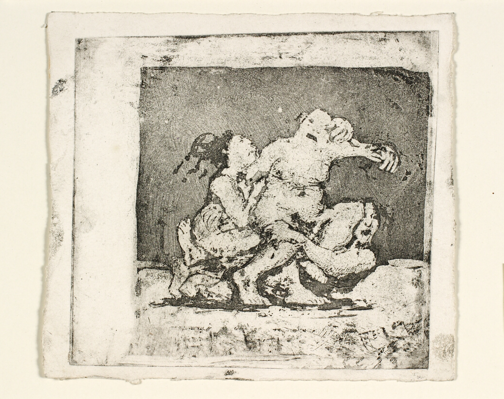 To kvinder slås om en mand