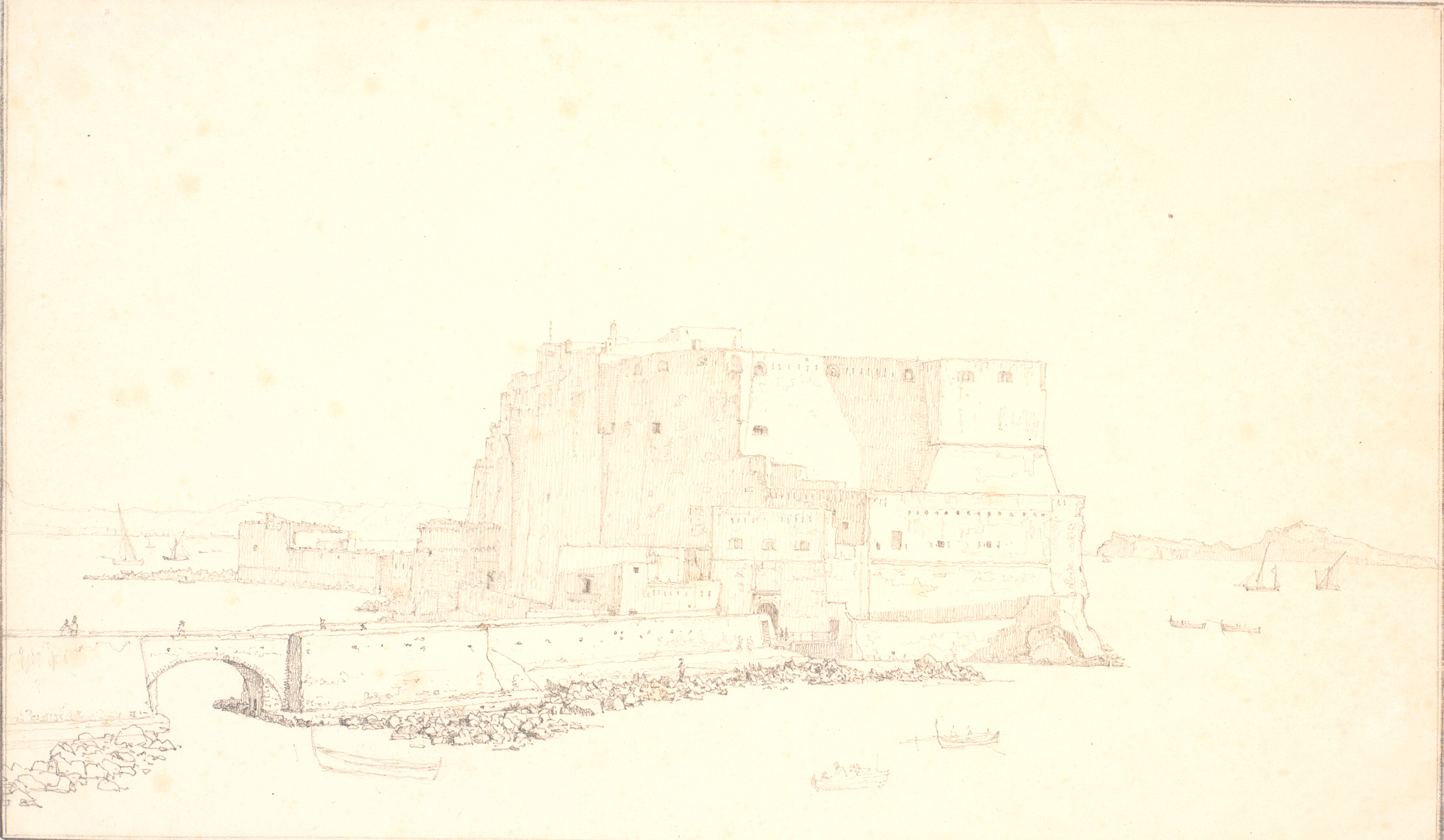 Castel dell'Ovo i Napoli