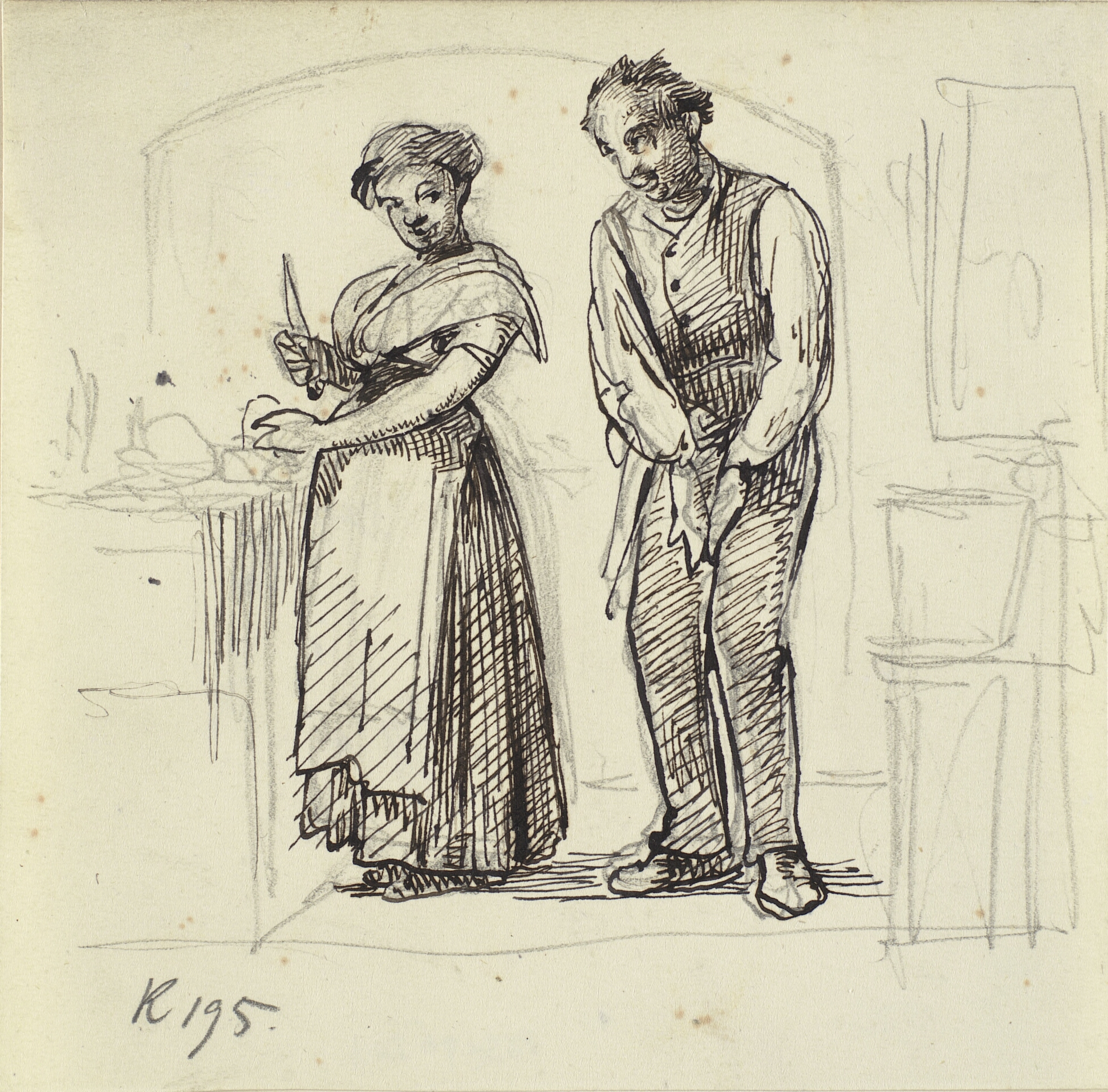 Kurmageri til kokkepigen