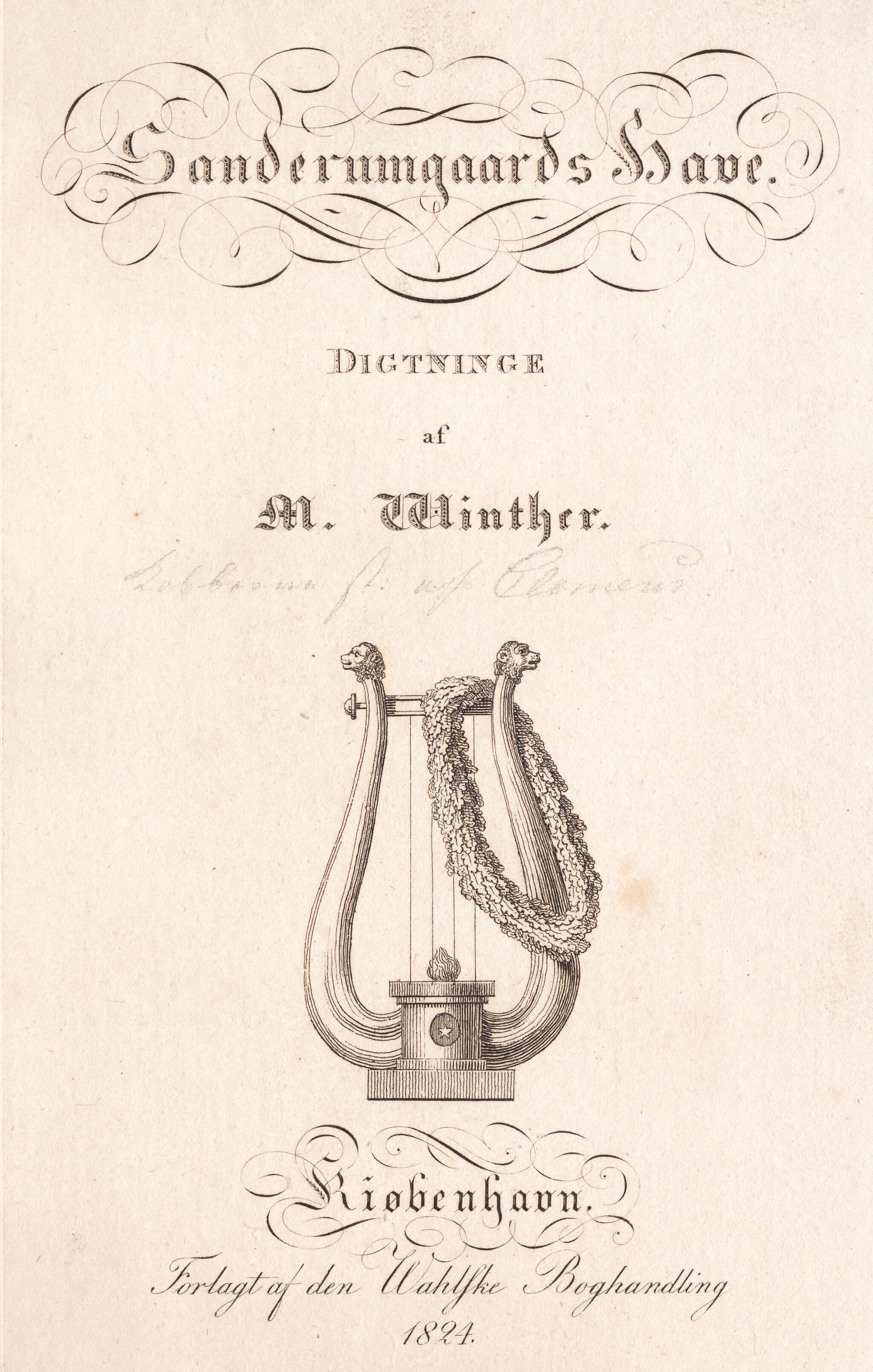 Sanderumgaards Have. Digtninge af M. Winther