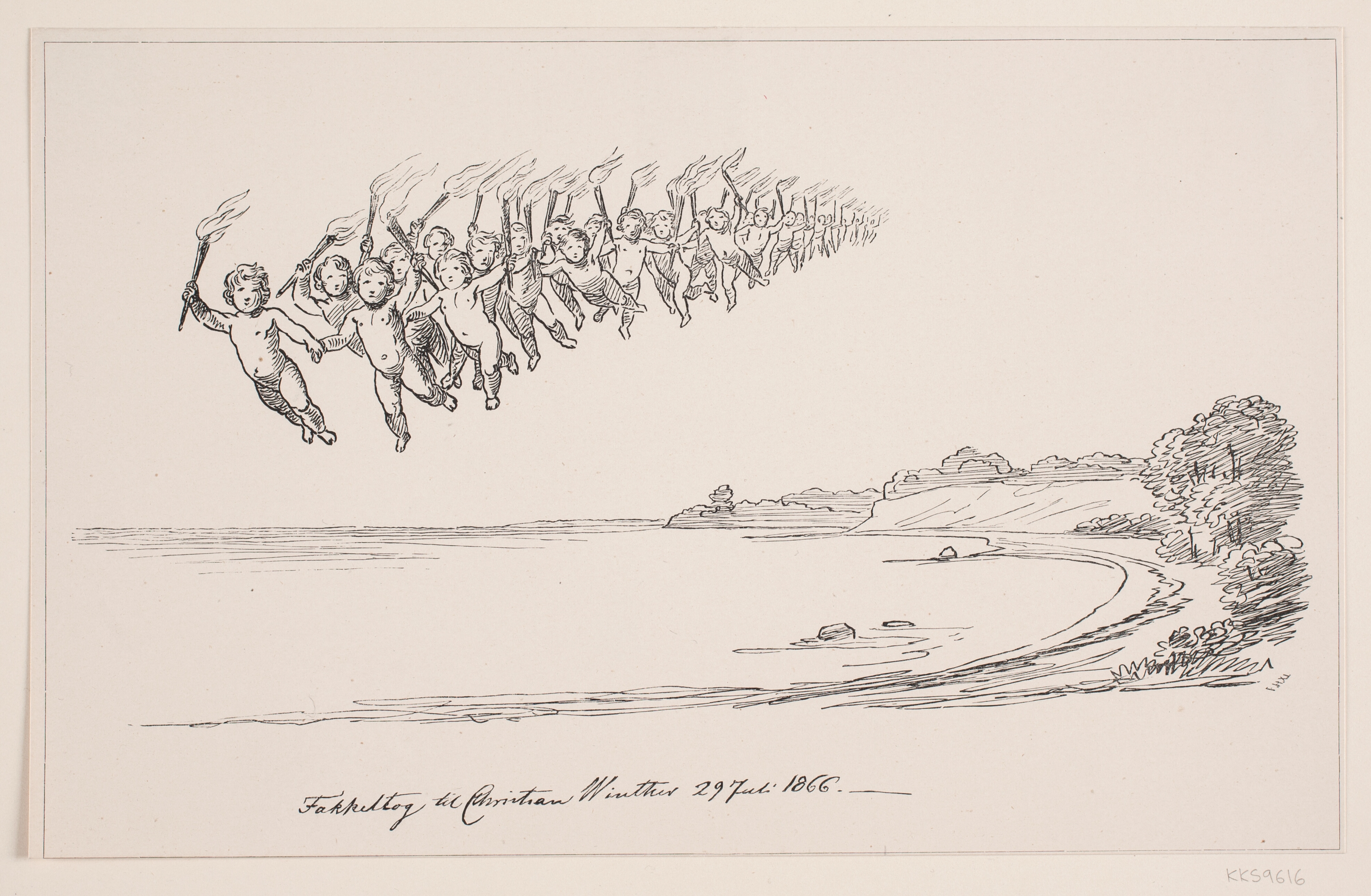 Fakkeltog til Christian Winther