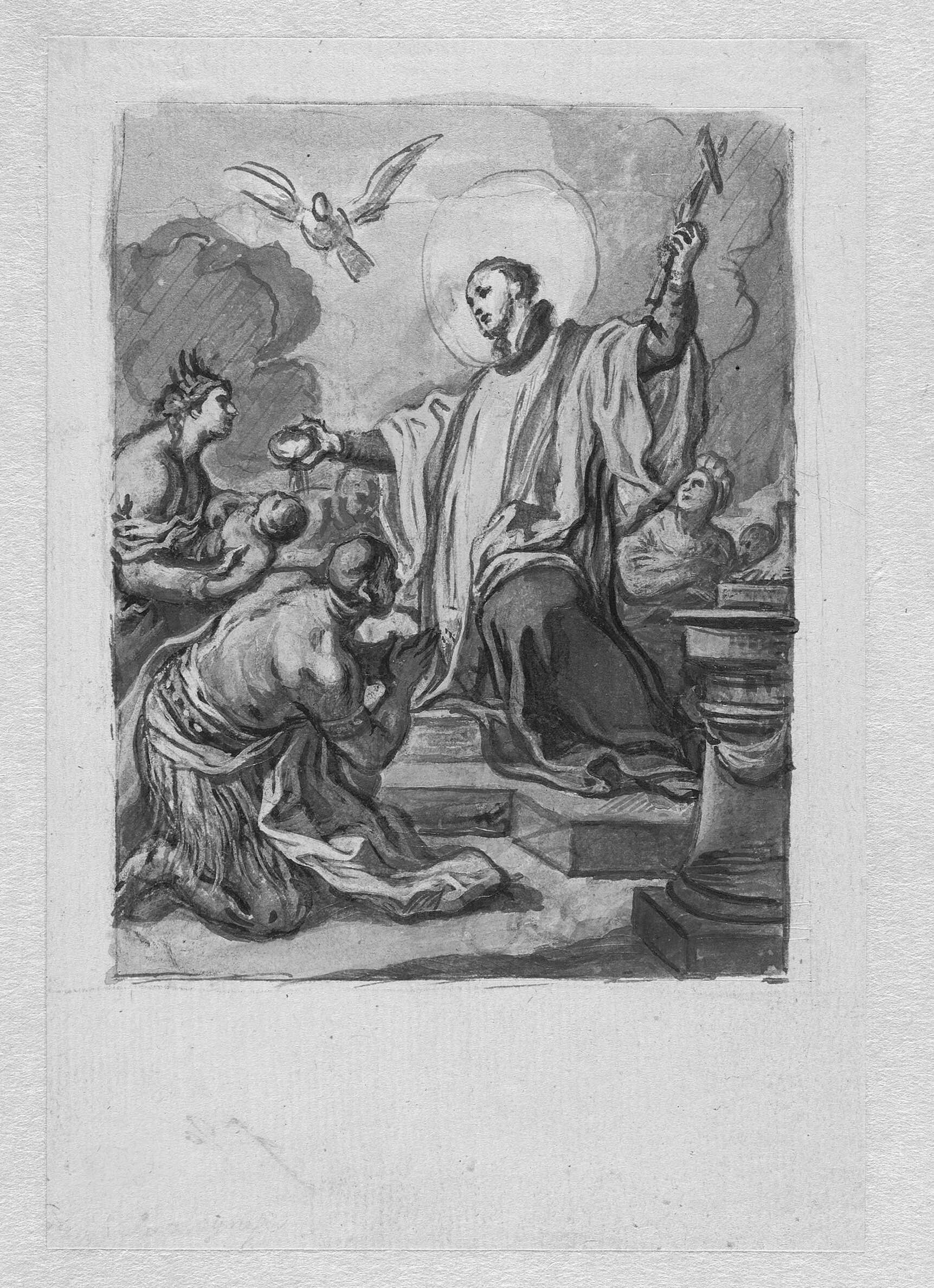 Sankt Francisco Xavier døber indianerne