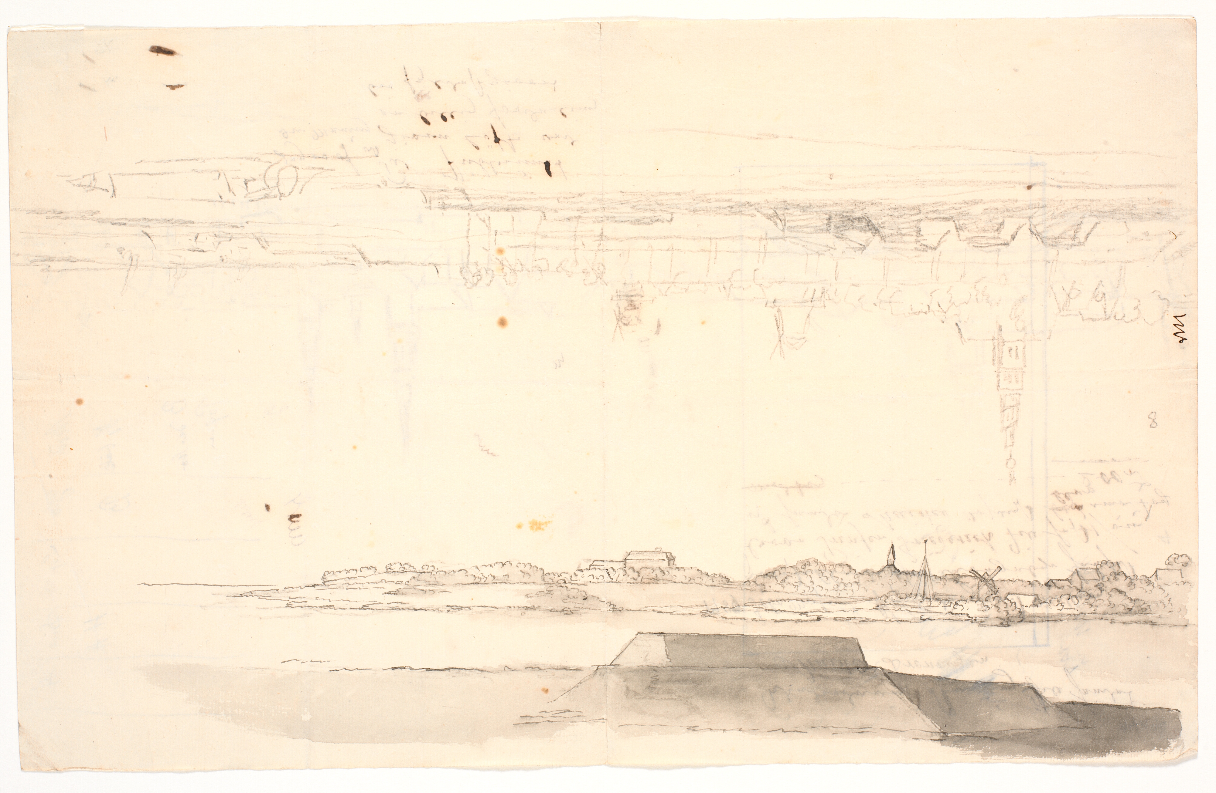 To prospekter af København. Det ene med Frelserkirken