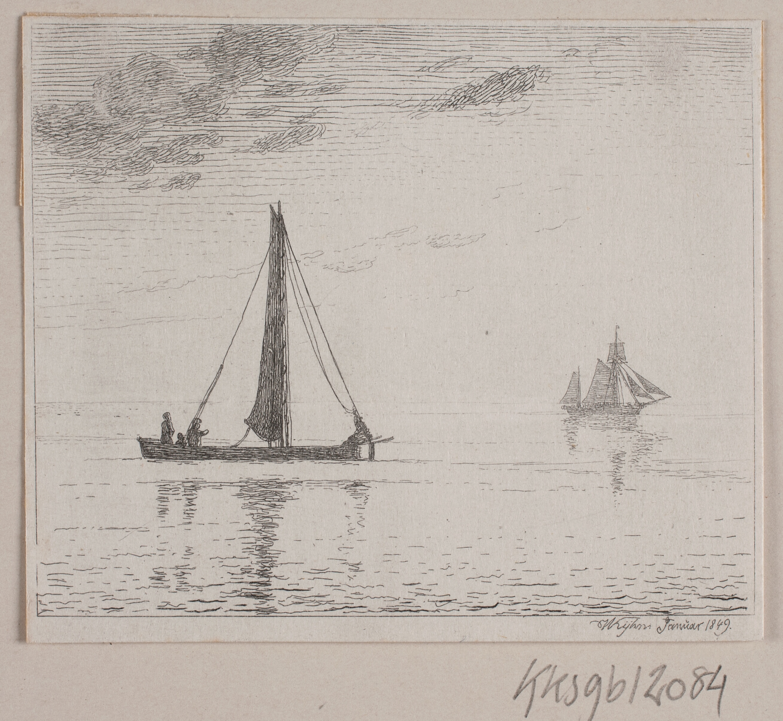 Stille vejr på havet