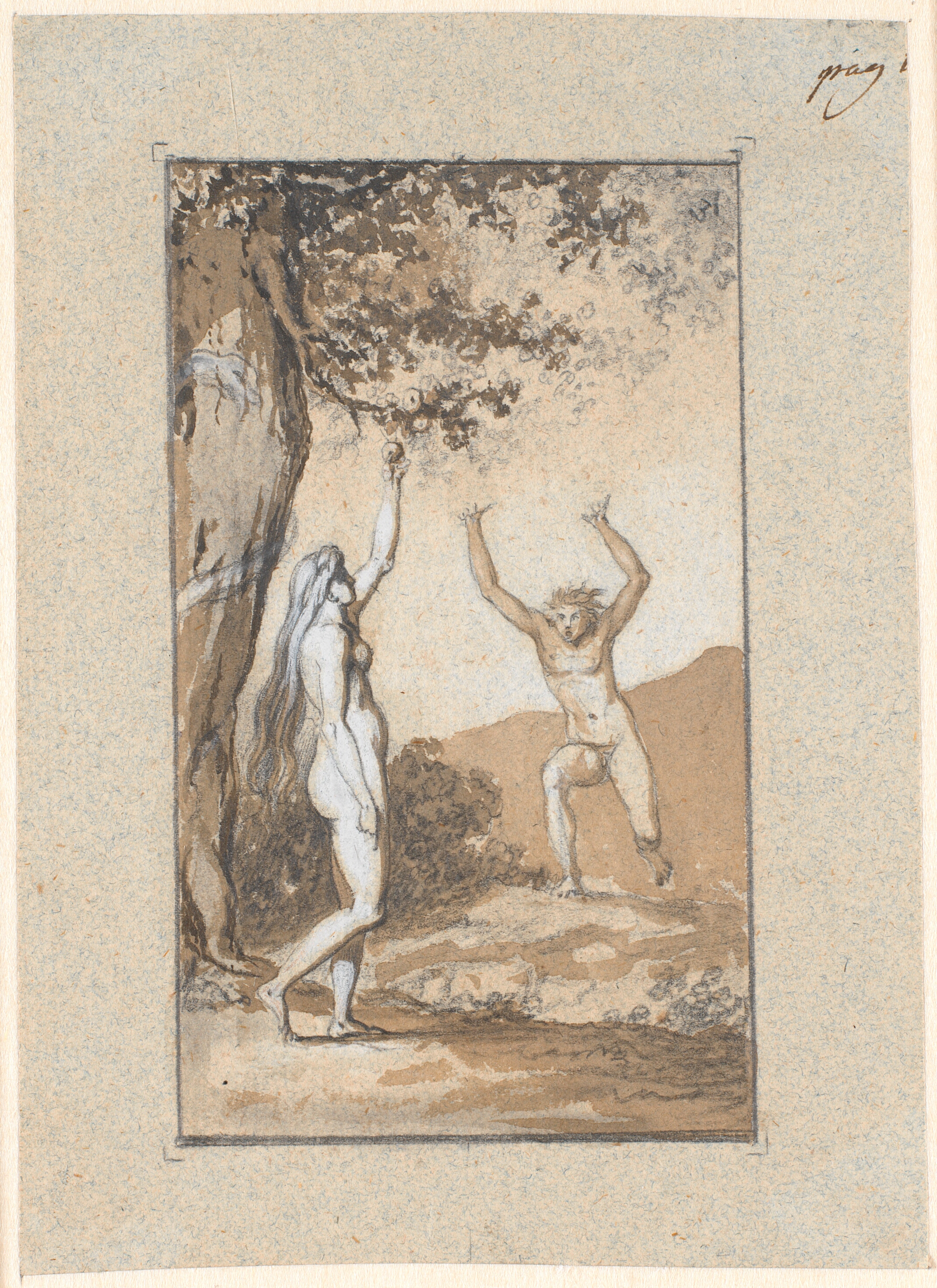 Eva plukker af Kundskabens Træ