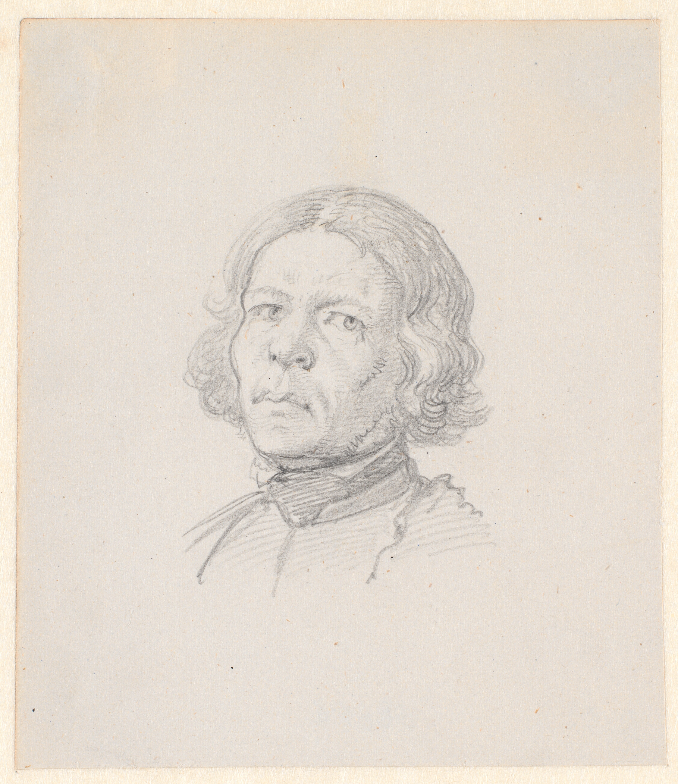 Portræthoved, svensk bonde