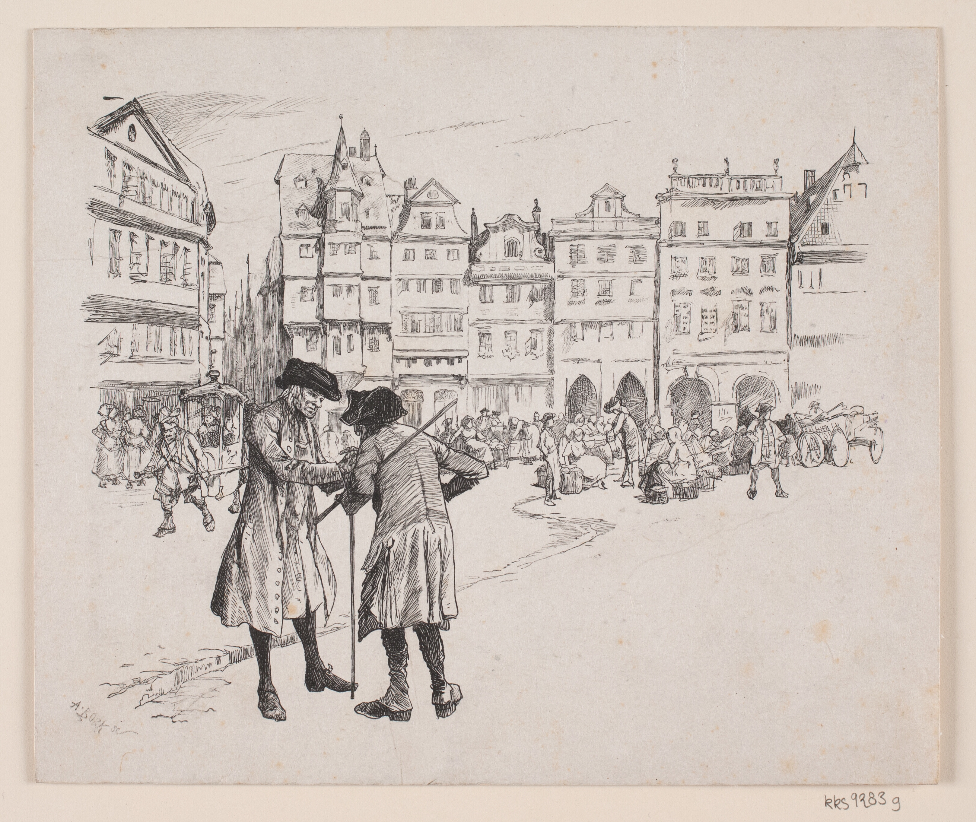 Illustration til "Jean de France"