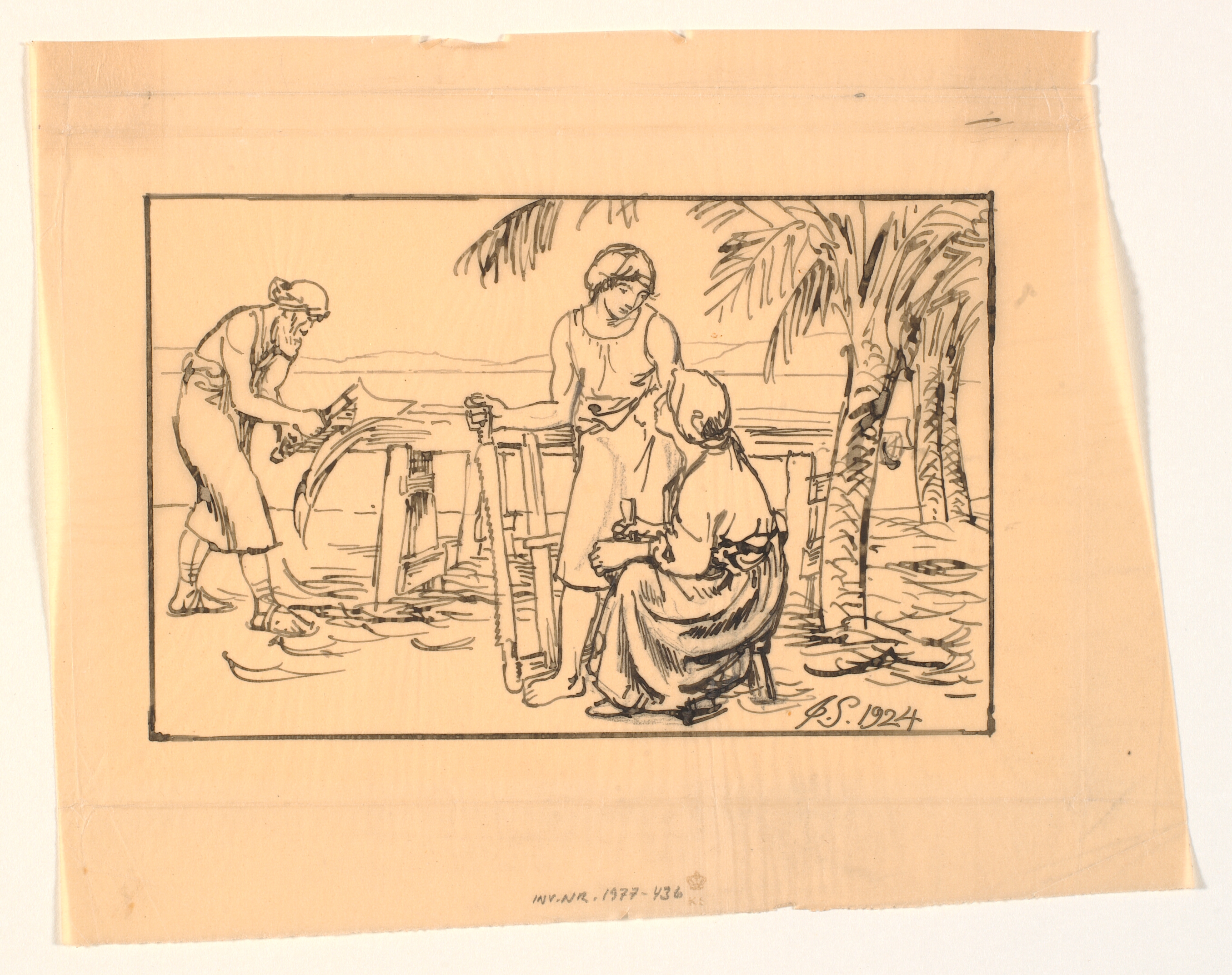 Kristus som tømmersvend hos Josef og Maria