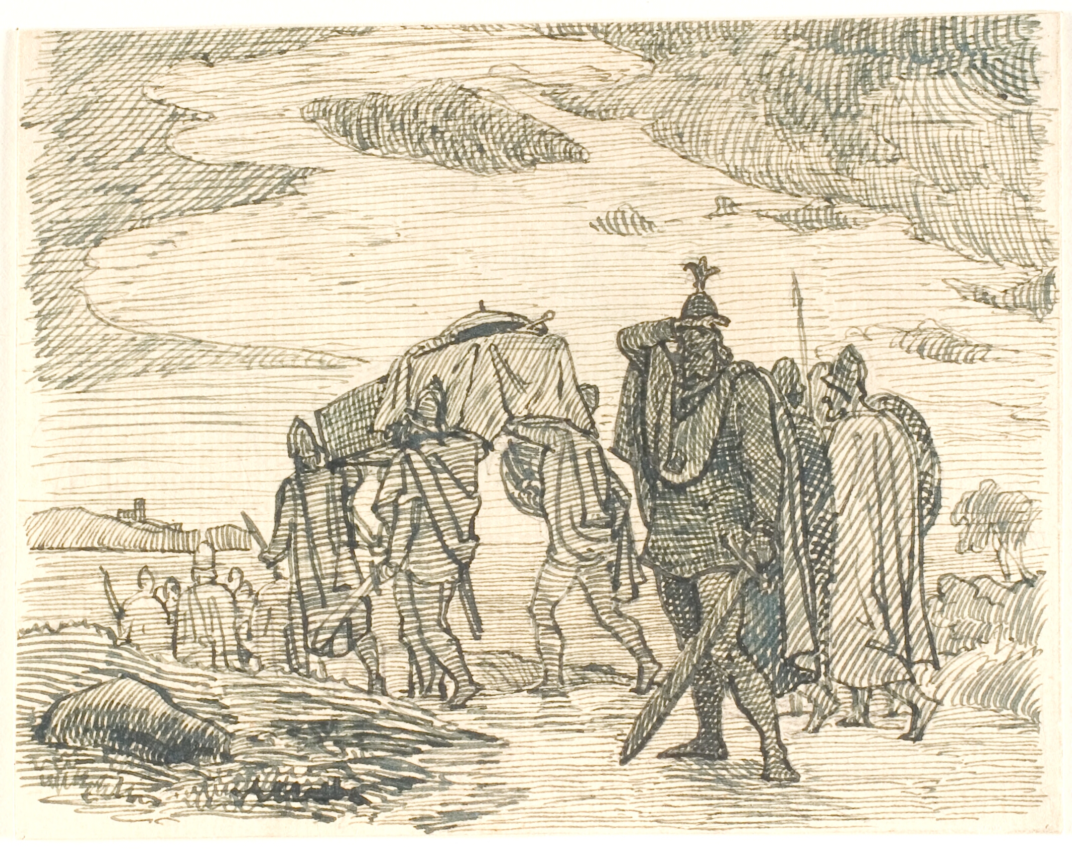 Studie til Marsk Stigs begravelse