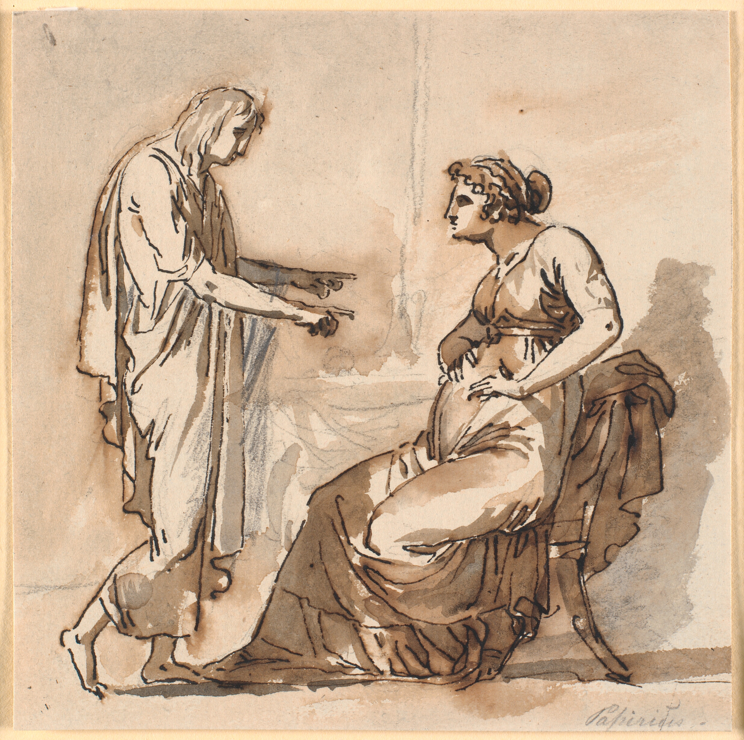 Papirius og hans moder