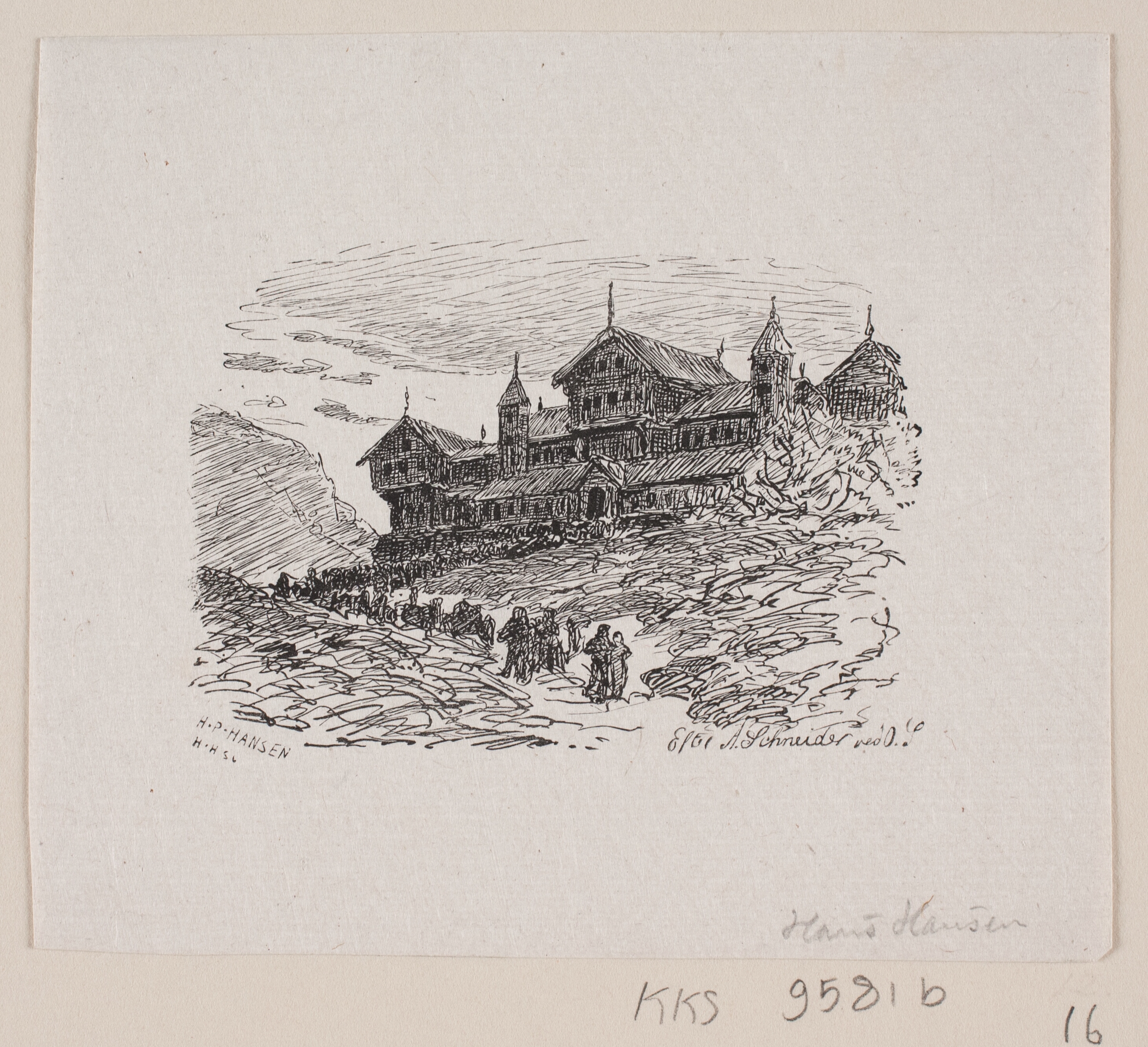 Illustration til "Østen for sol og vesten for måne"