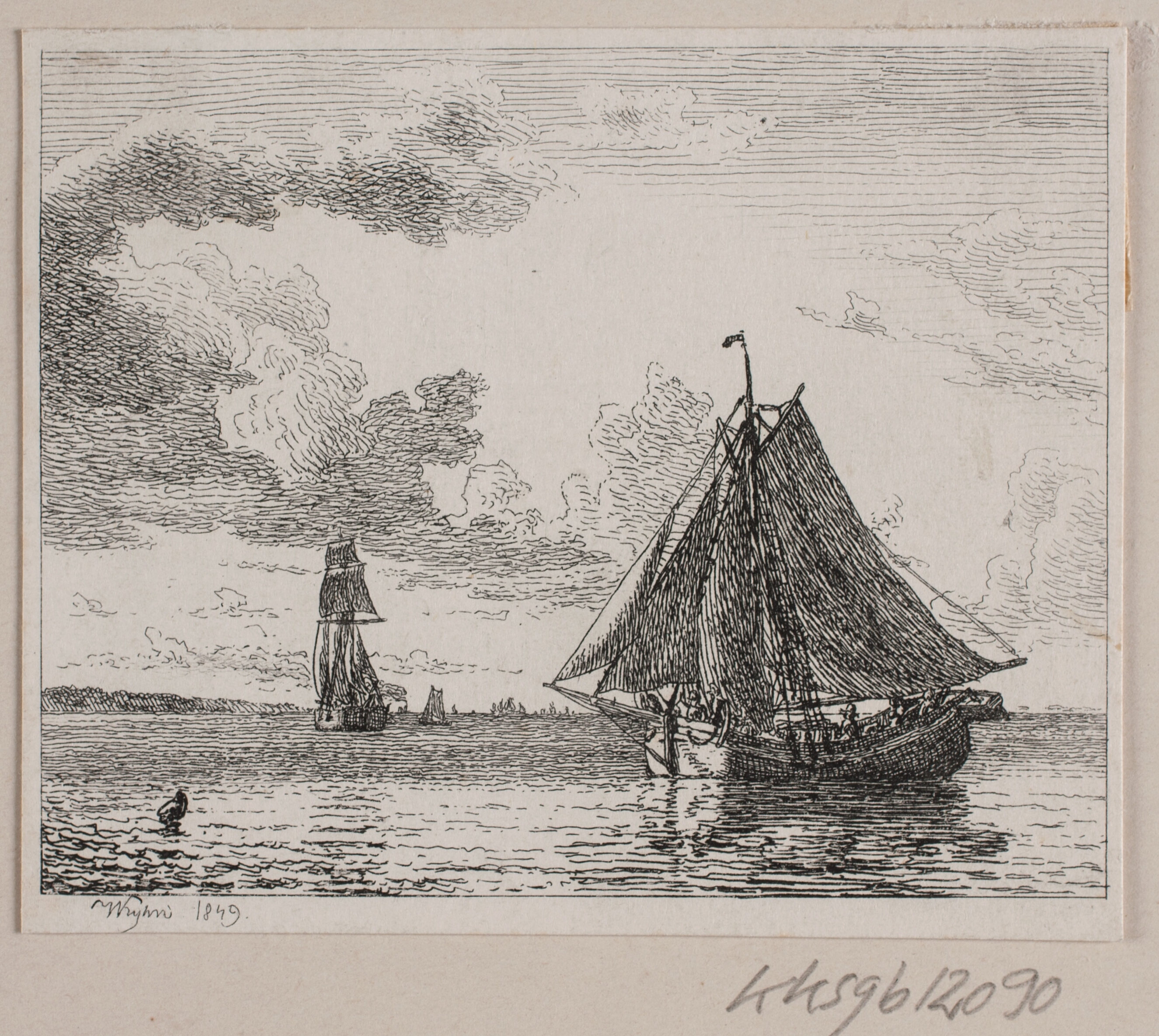 Sejlene i smult vand