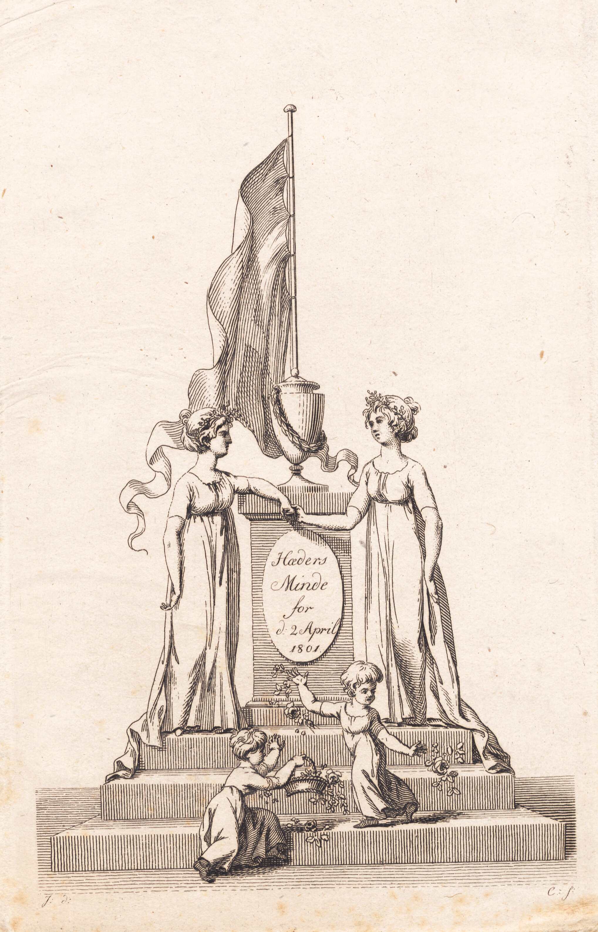 "Hæders Minde for d. 2 April 1801"