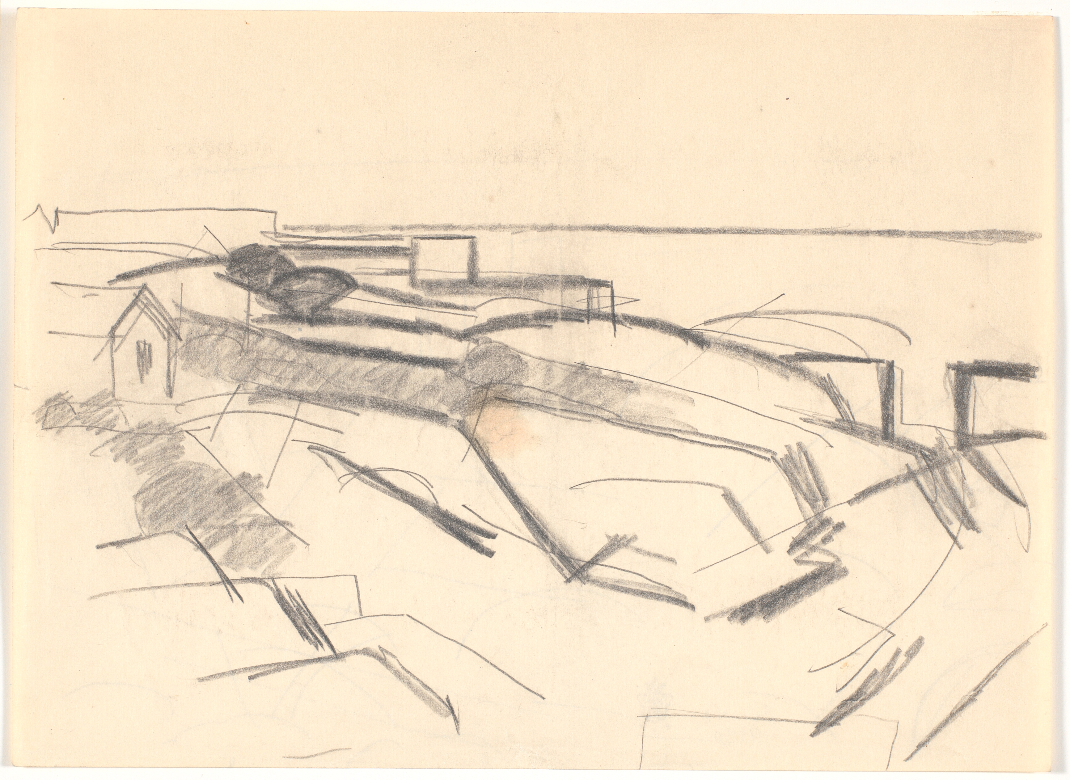 Udsigt over bastionerne på Christiansø