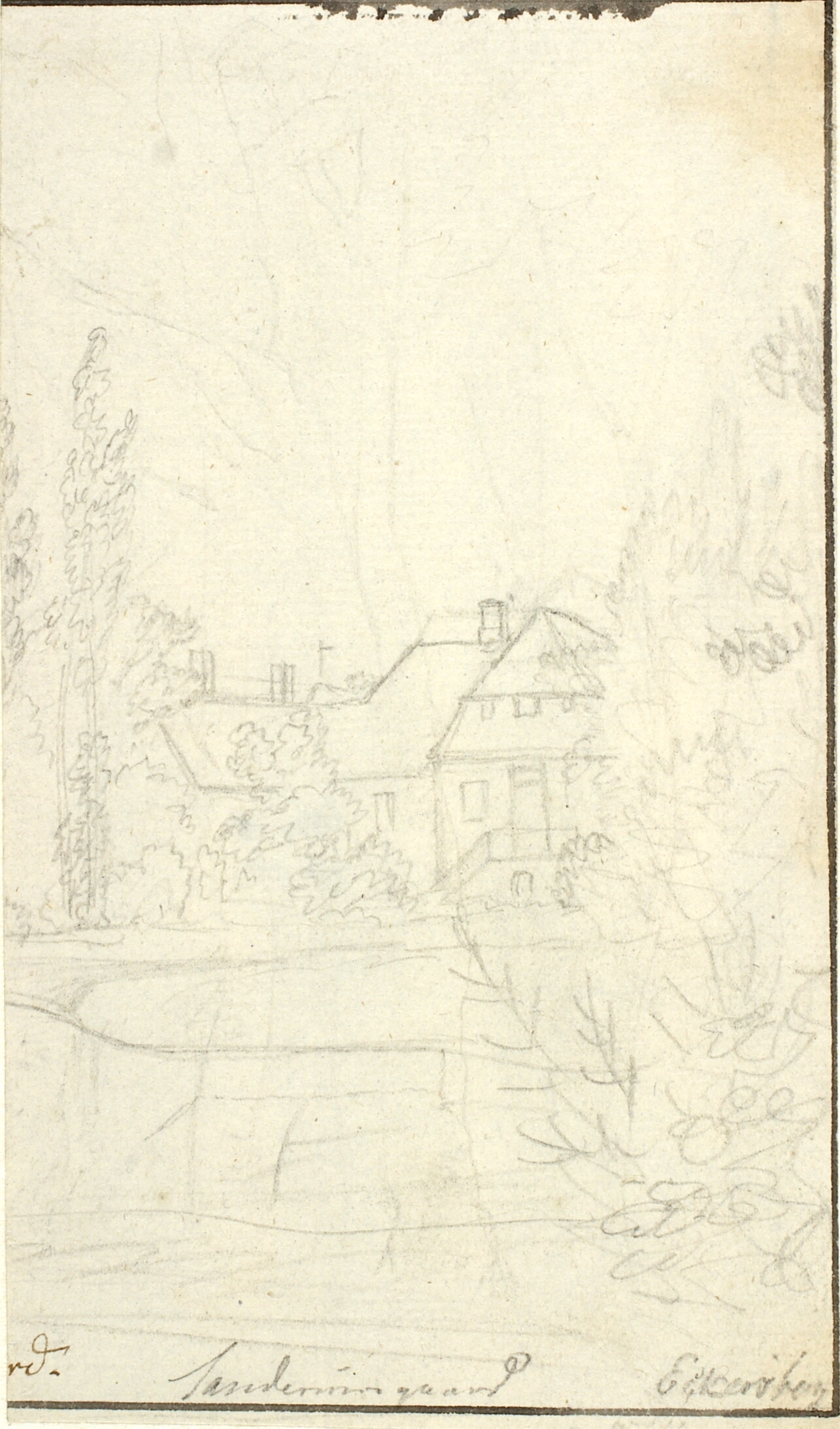 Sanderumgaard set fra haven