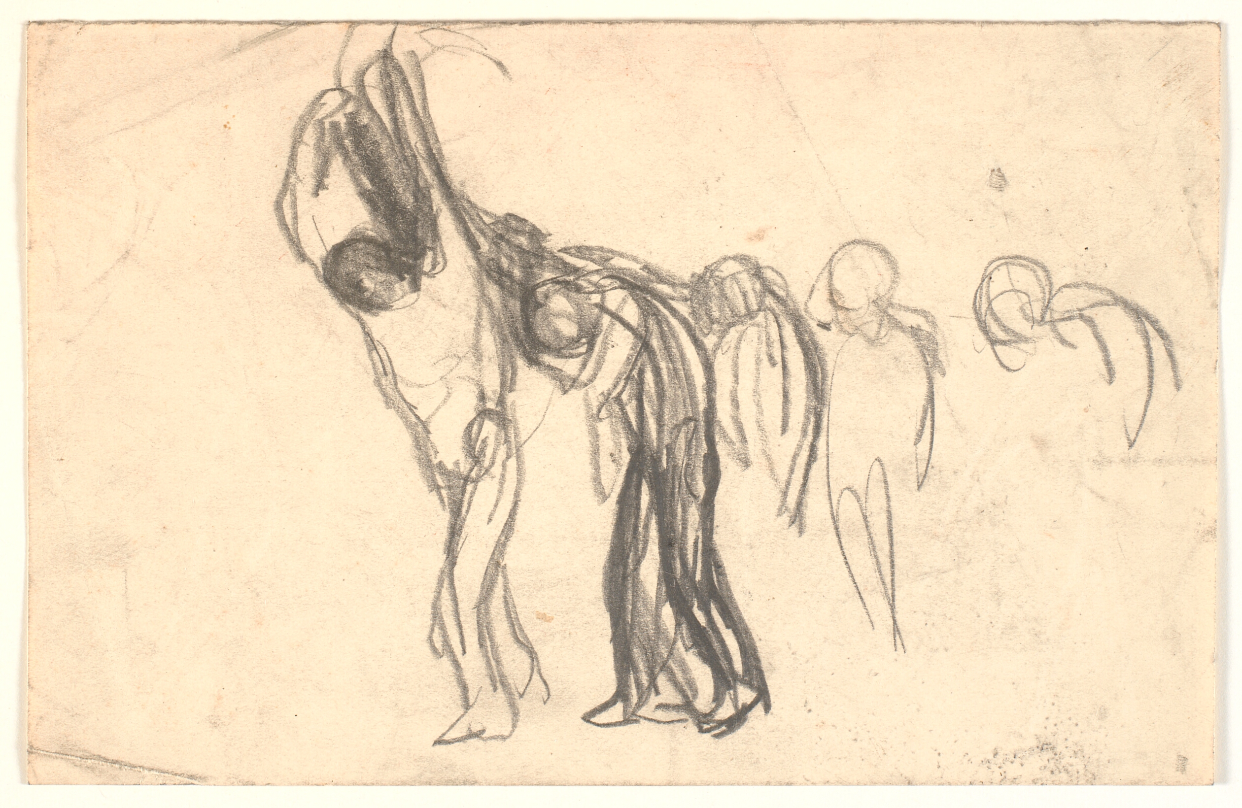 Kompositionsskitse: nogle mennesker bærer en død?