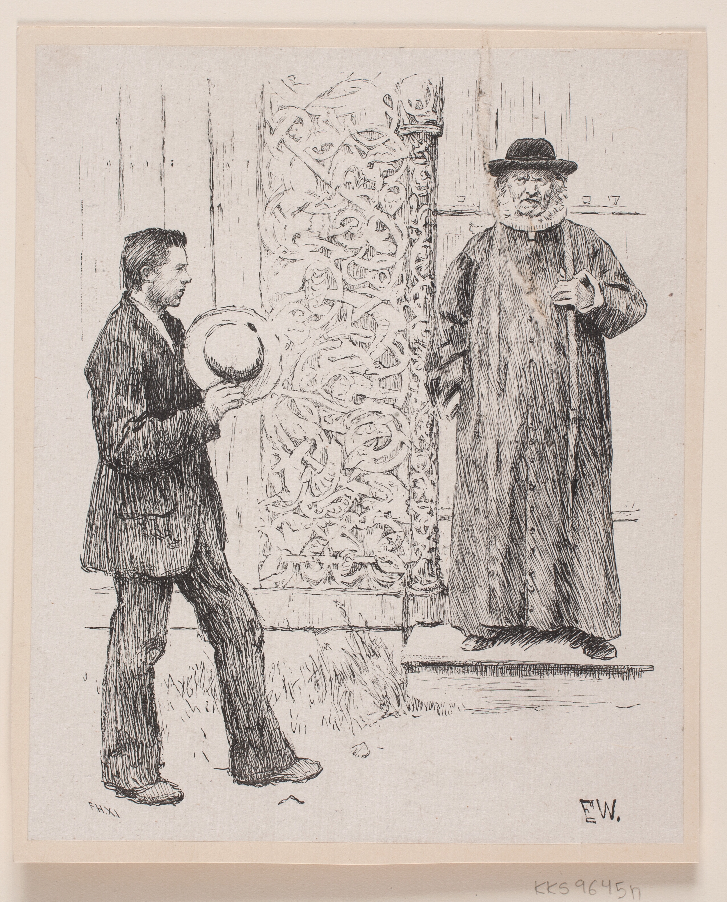 Illustration til "Følgesvenden"