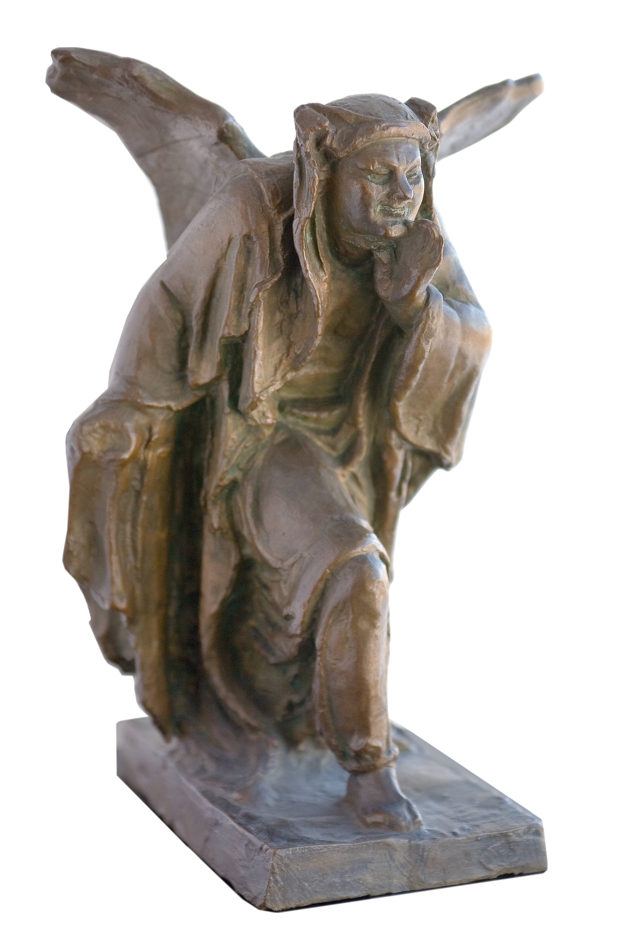 Loke, farende frem i vrede over ikke at være indbudt til Ægirs gæstebud