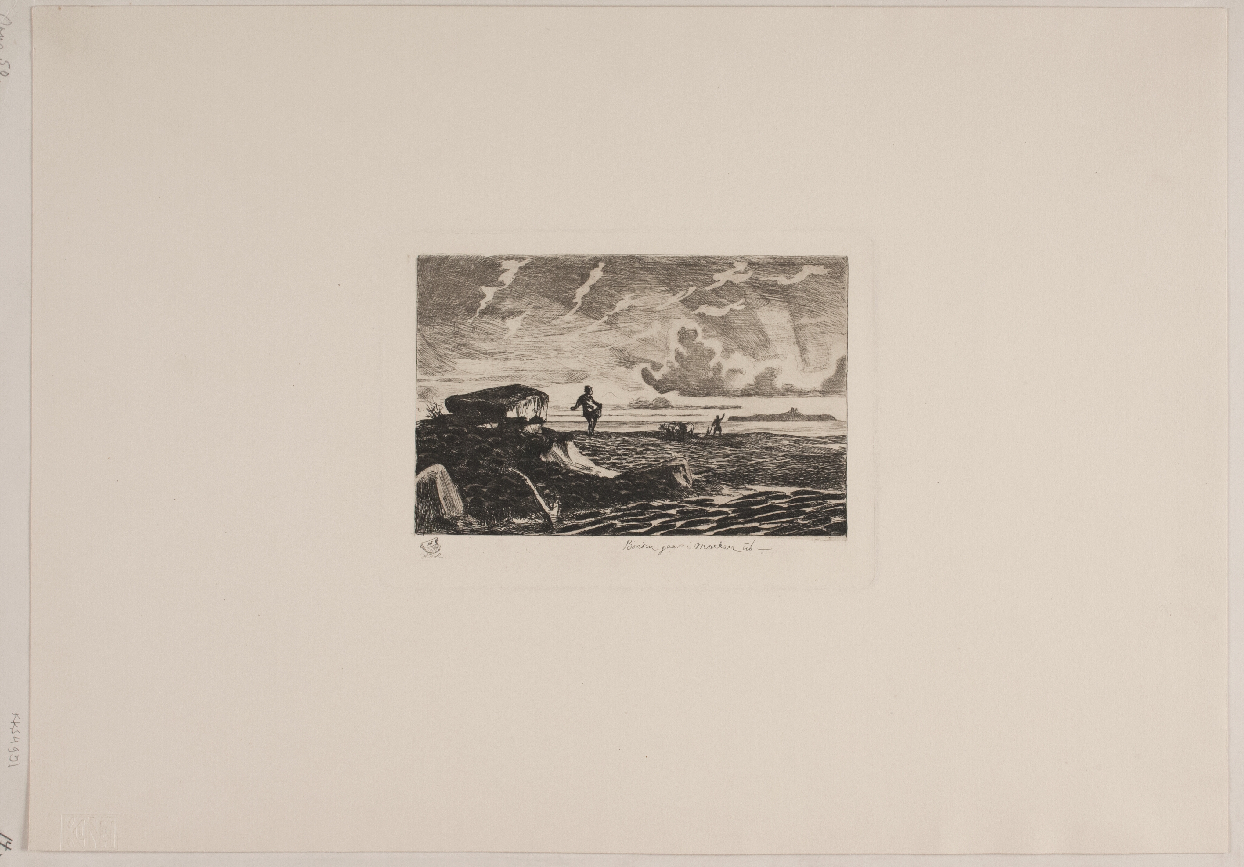 Bonden går i marken ud