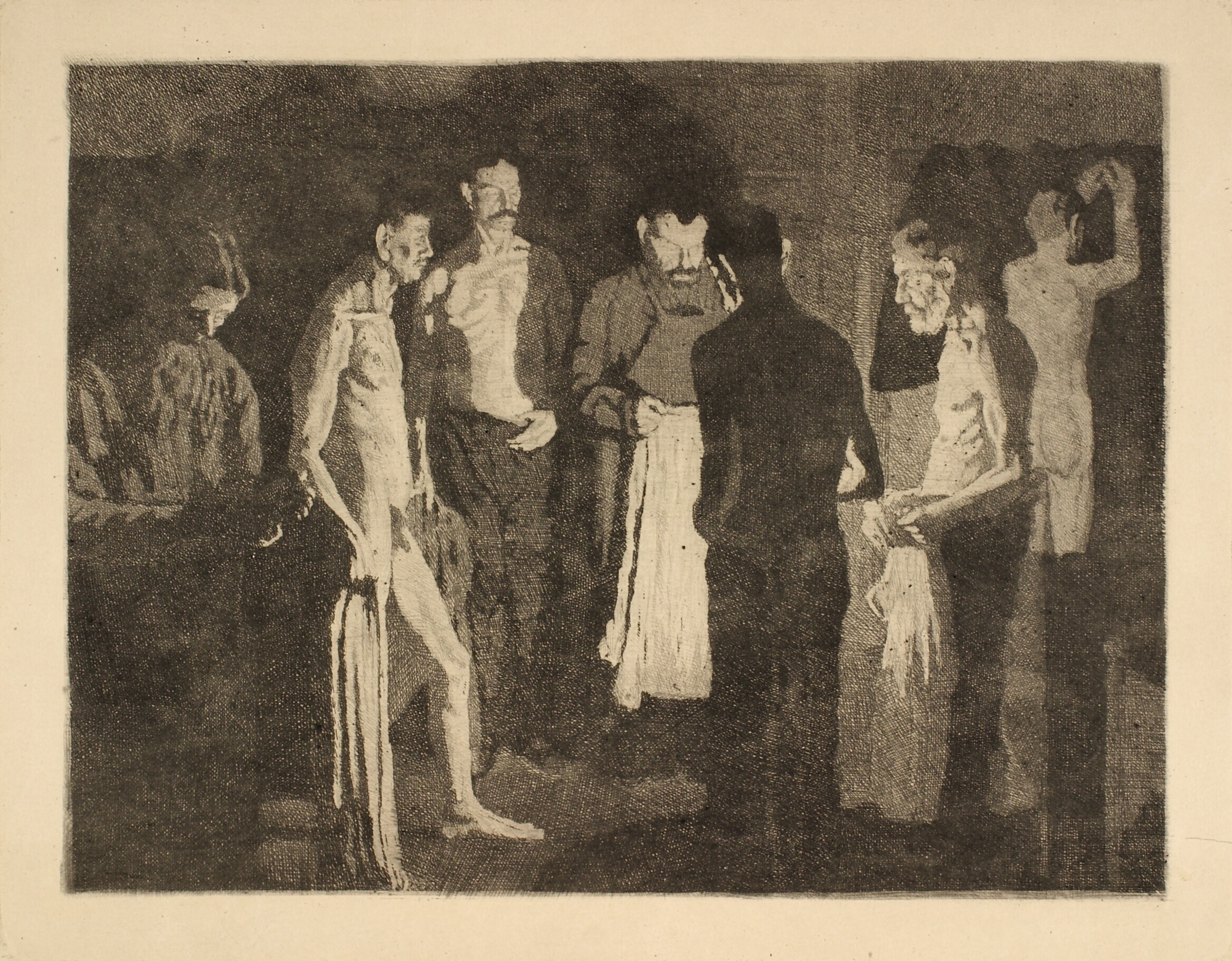 Ved sengetid i herberget