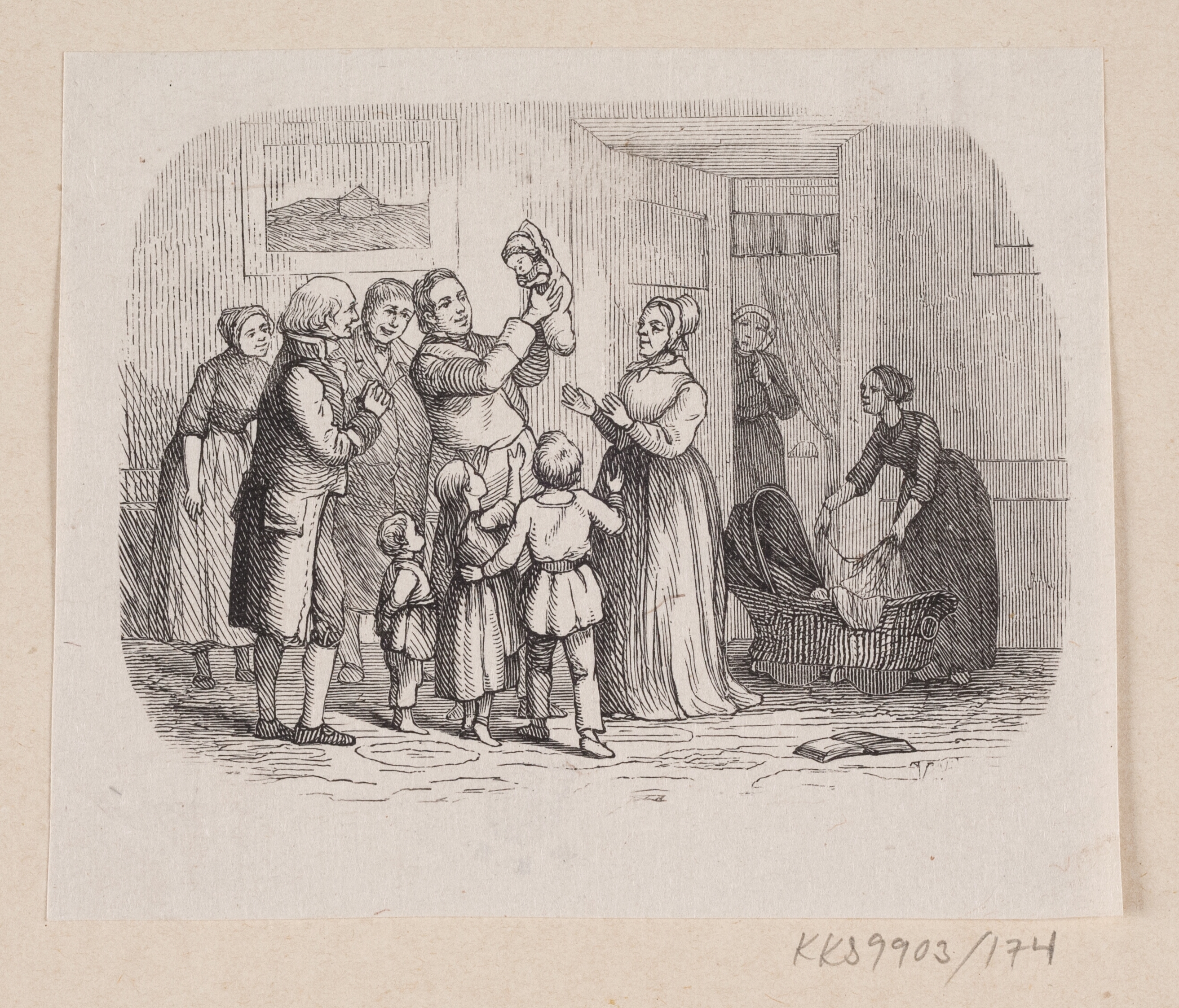 Illustration til "Den sidste Perle" i H.C. Andersen, "Eventyr og Historier", Bind 2