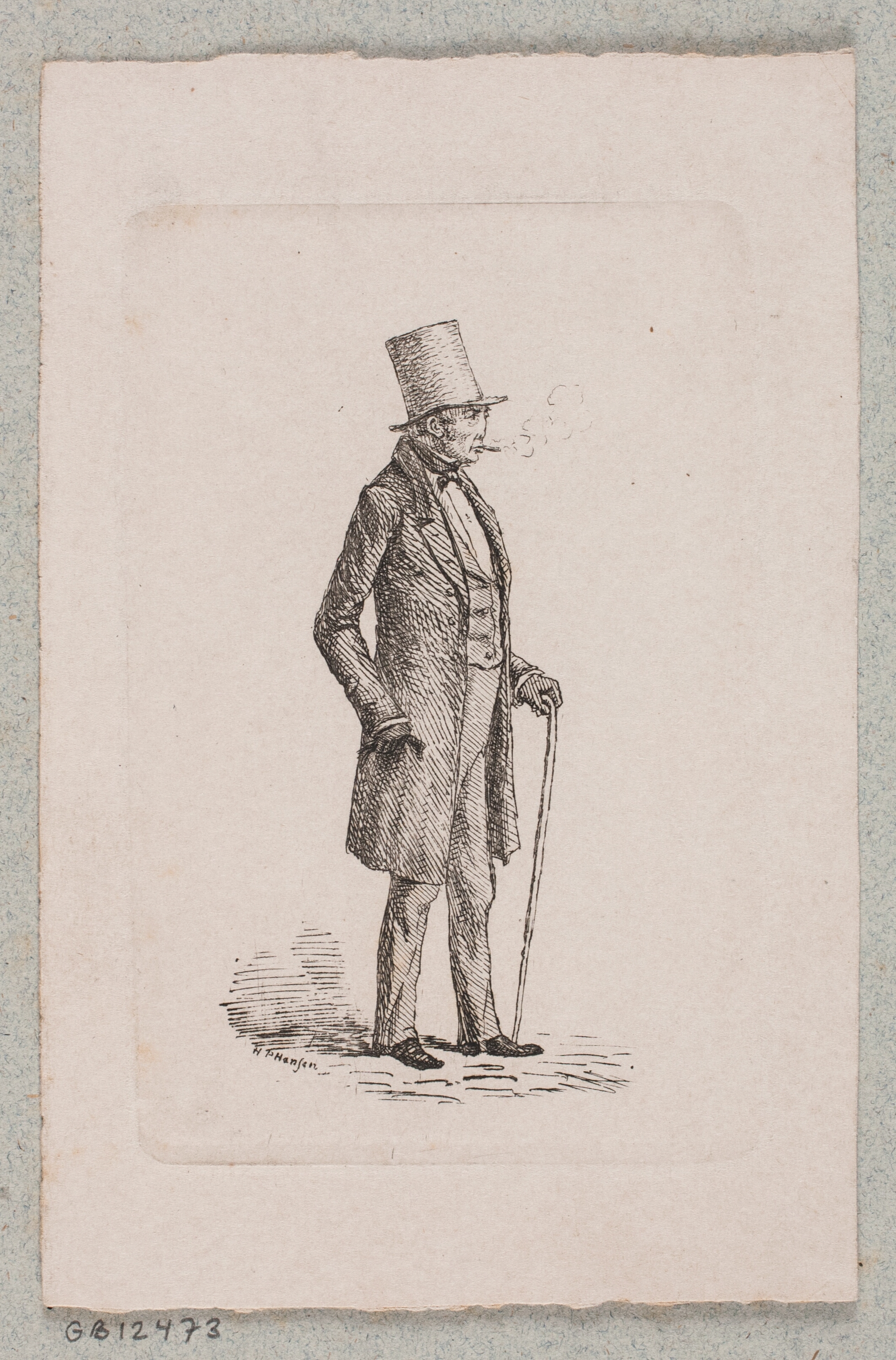 Fuldmægtig Hansen i Kbh's Udskrivningskontor