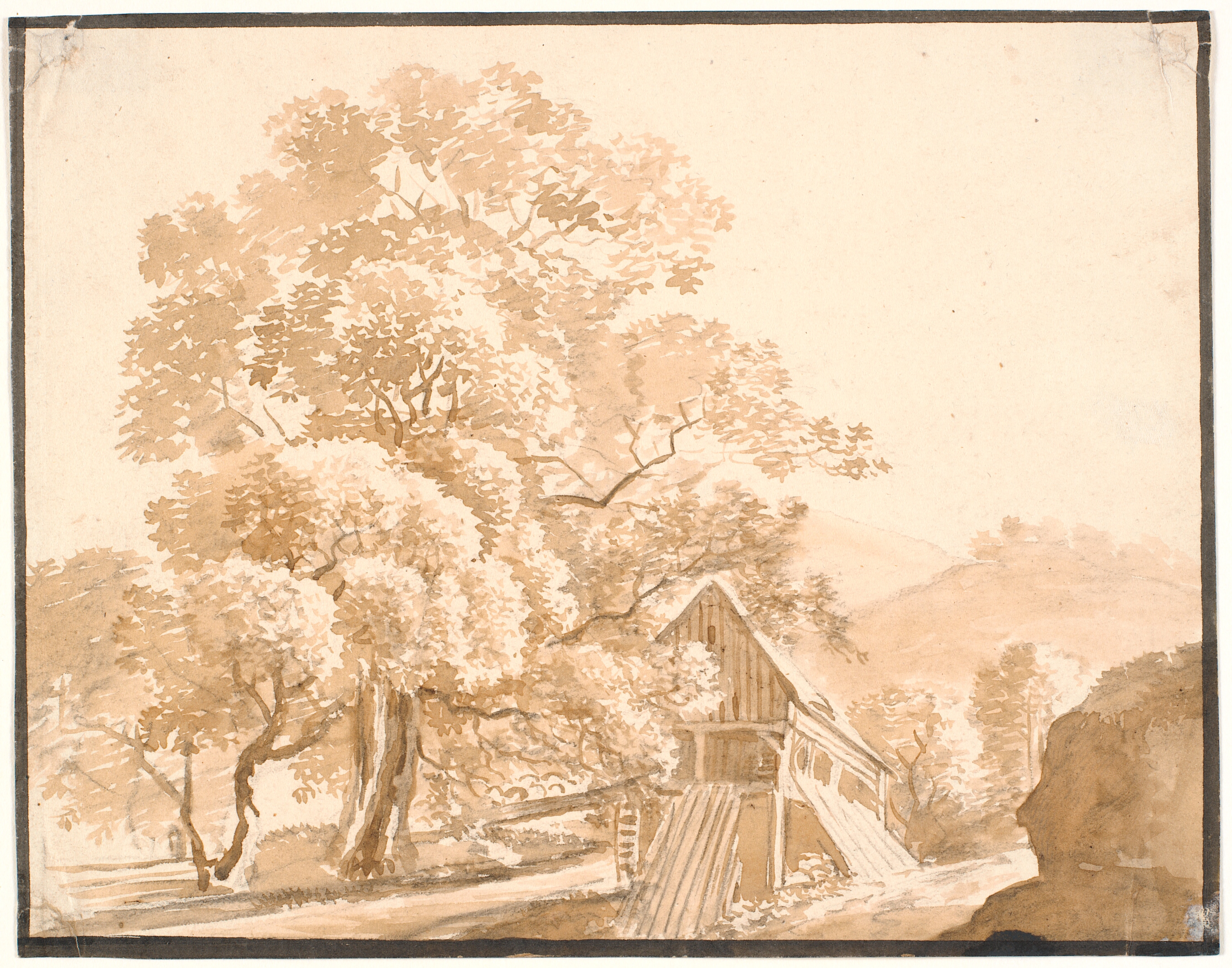 En mølle ved Lausanne