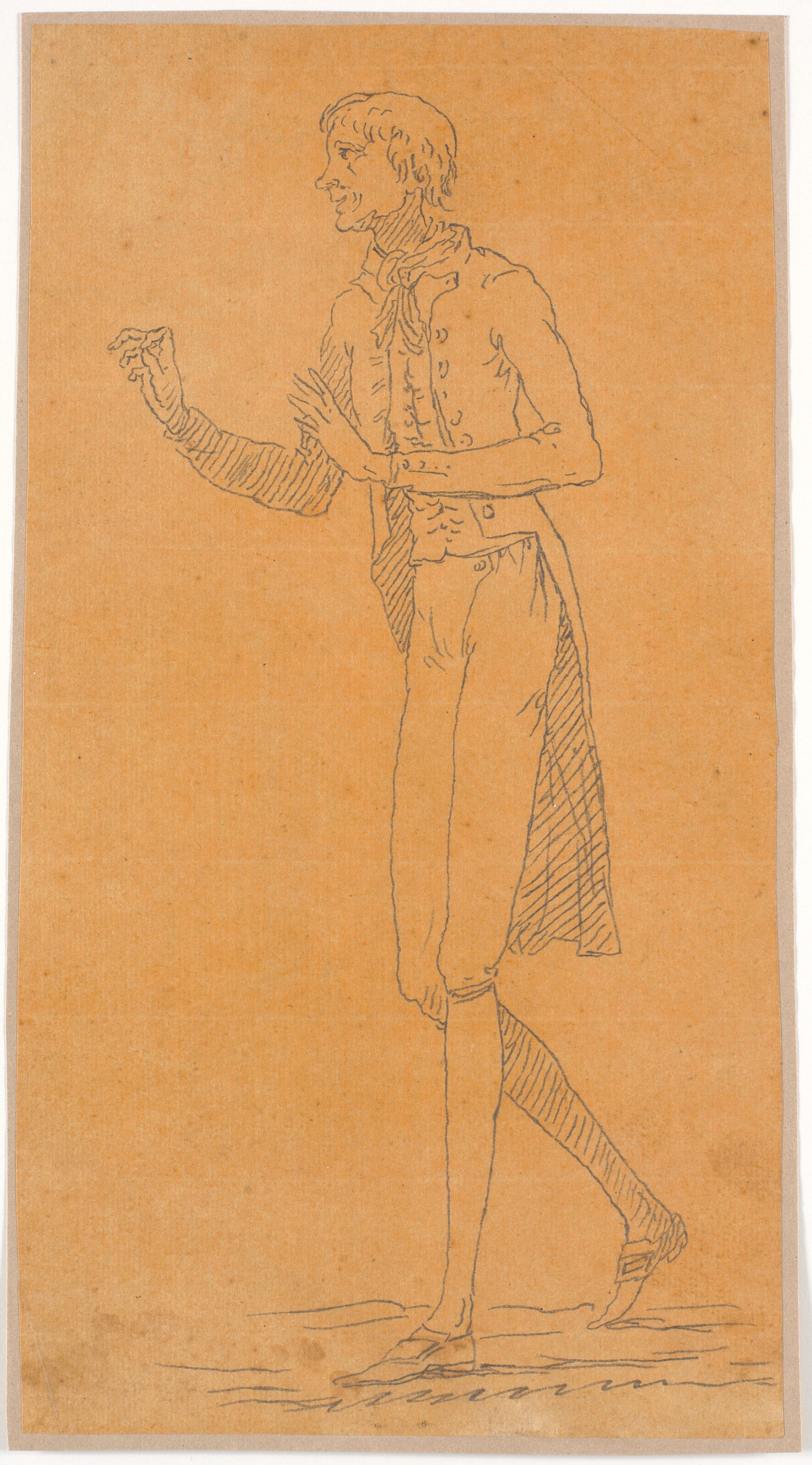 Portræt af Abildgaard? Kalke