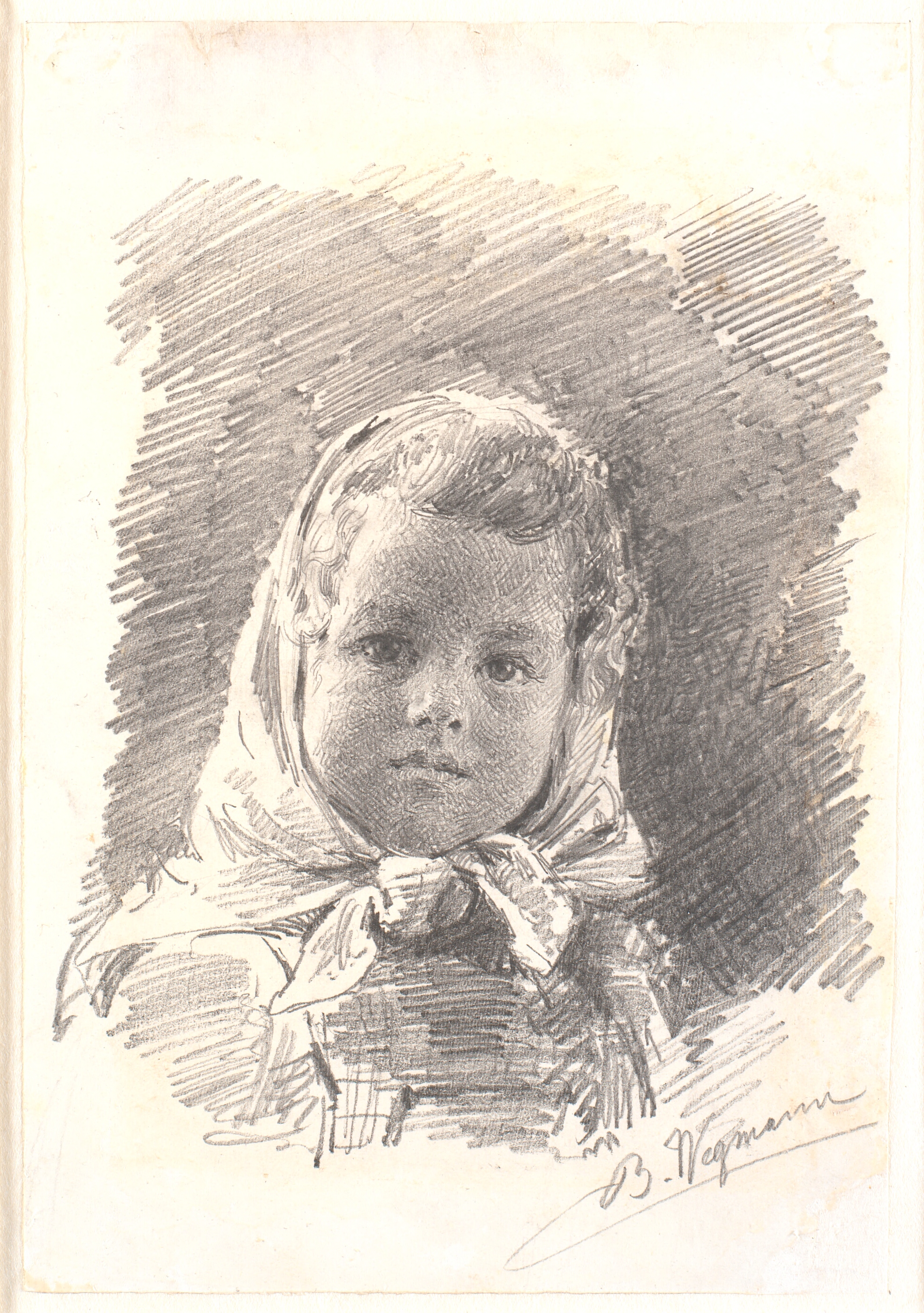 Studie efter del af Phigaleia-frisen