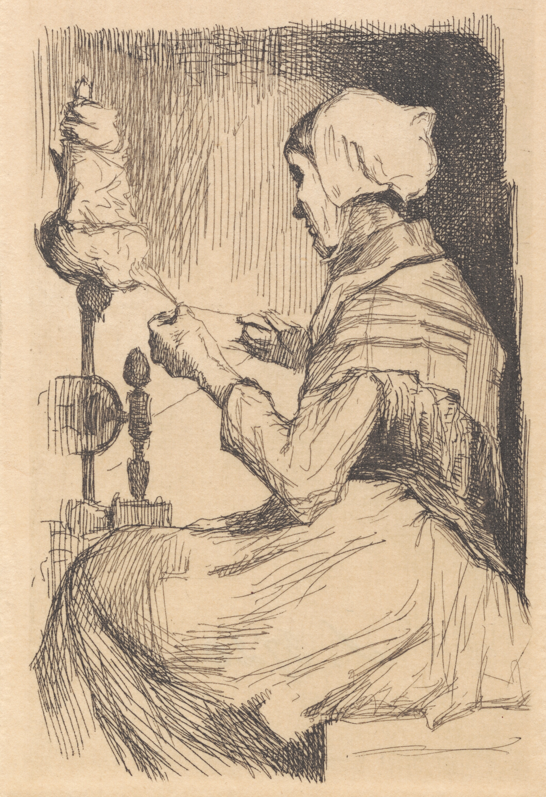 Prøveplade: En spindende kone