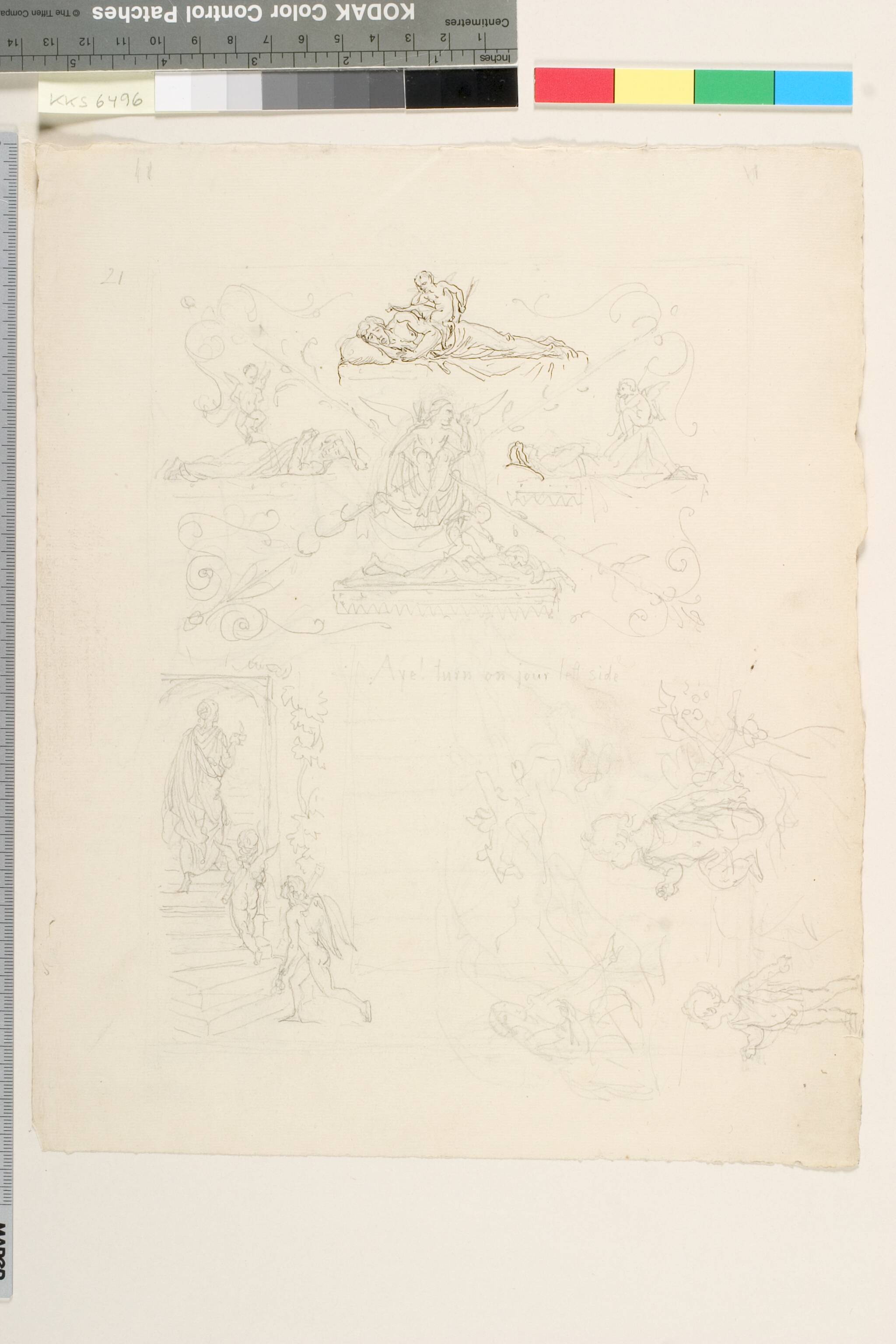 Om du vælter dig paa dit ensomme Leje, om du kaster dig fra højre til venstre... intet vil det baade dig...