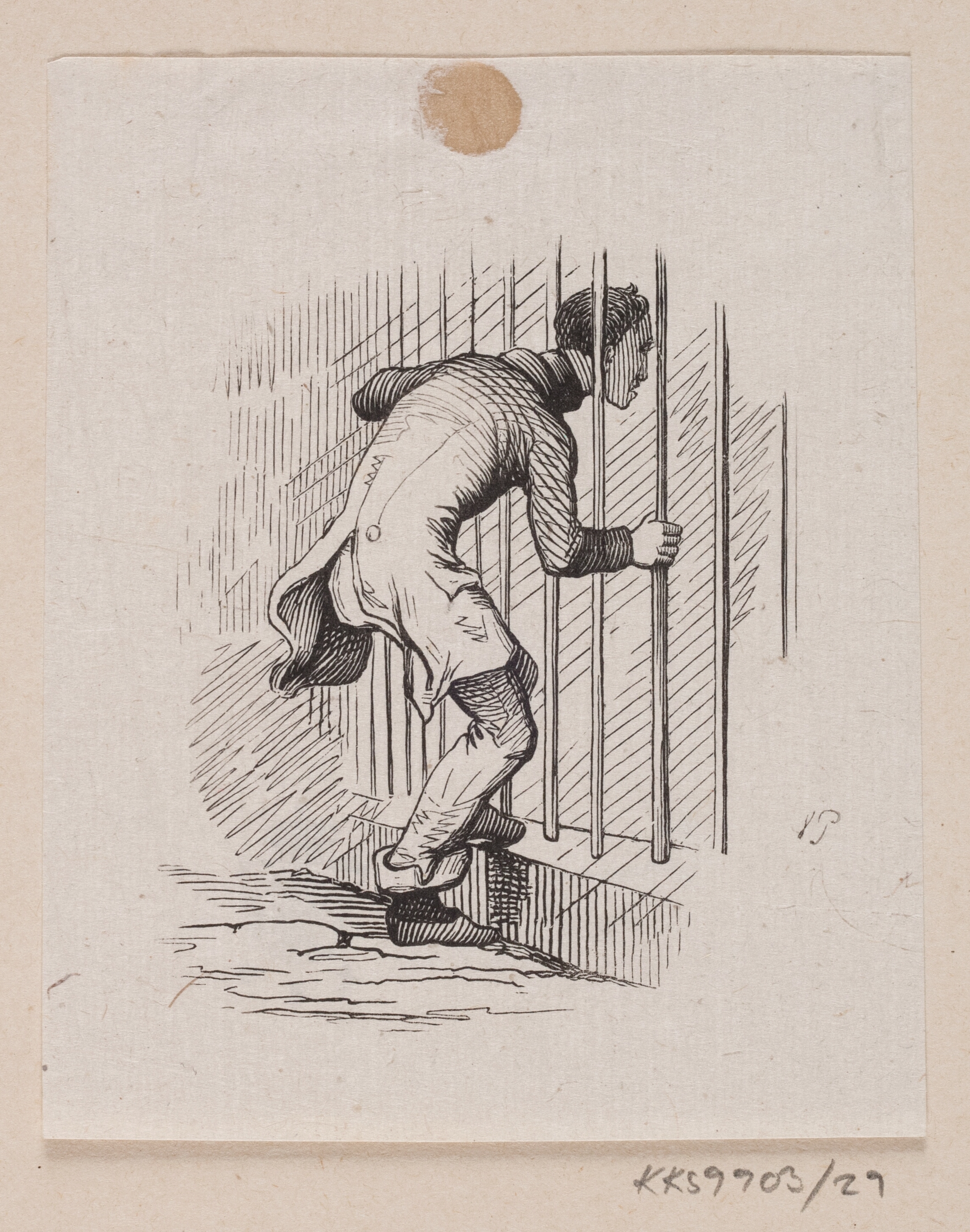 Illustration til "Lykkens Kalosker" i H.C. Andersen, "Eventyr og Historier", Bind 1