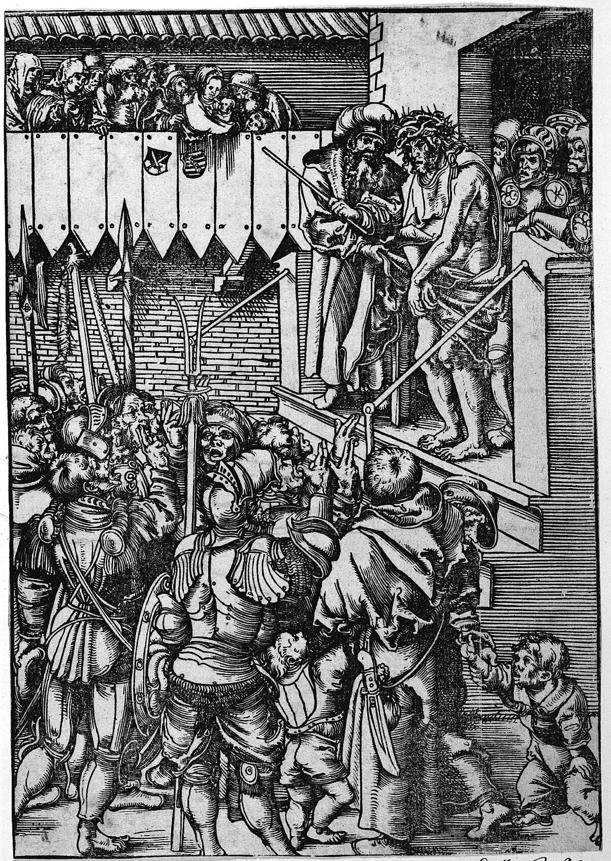 Kiosken i Philae og et pigehoved i profil mod højre