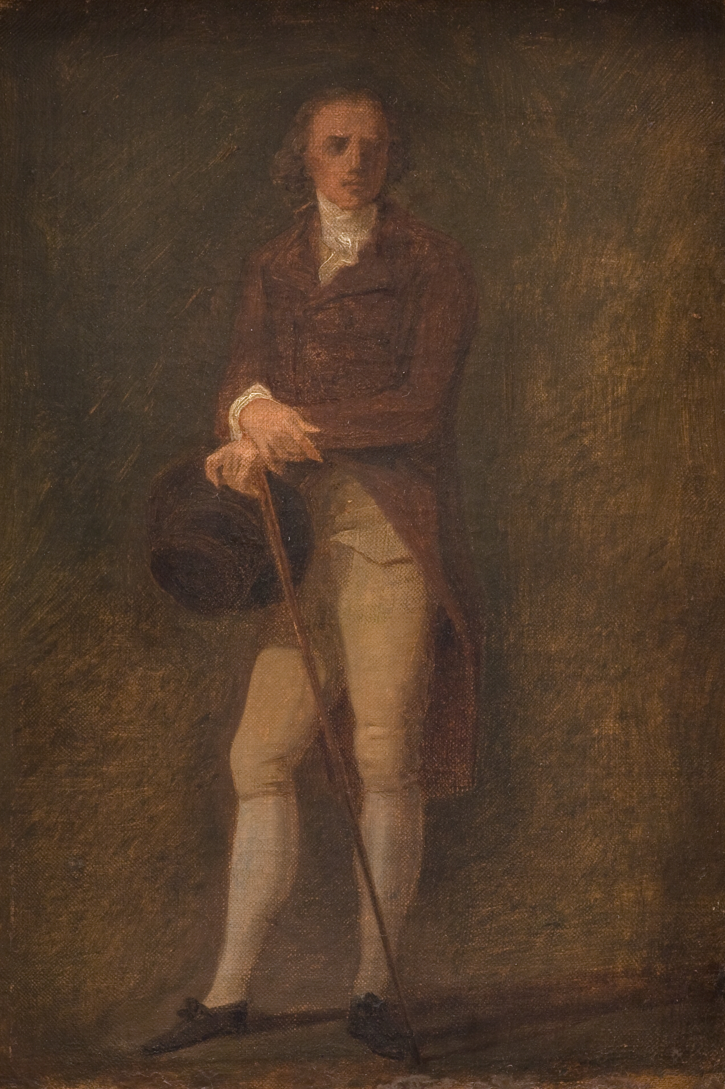 Portrætskitse. Maleren N.A. Abildgaard (?).