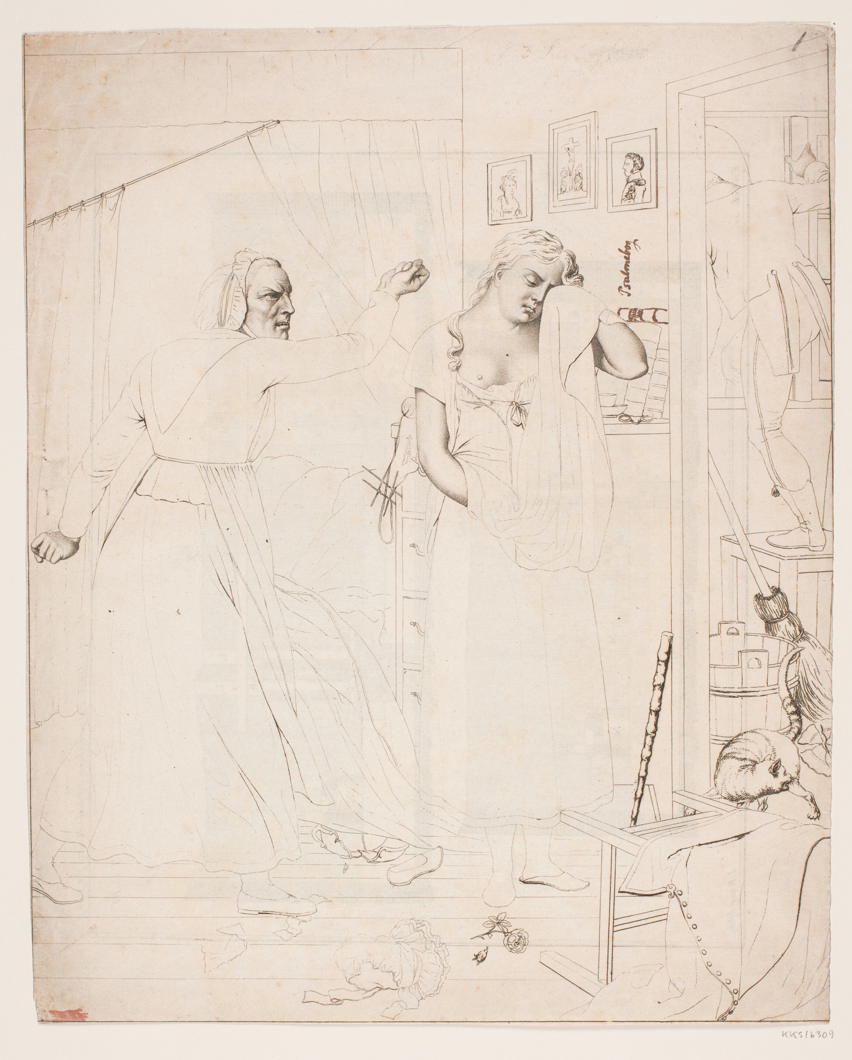 En falden piges biografi. Nr. 1