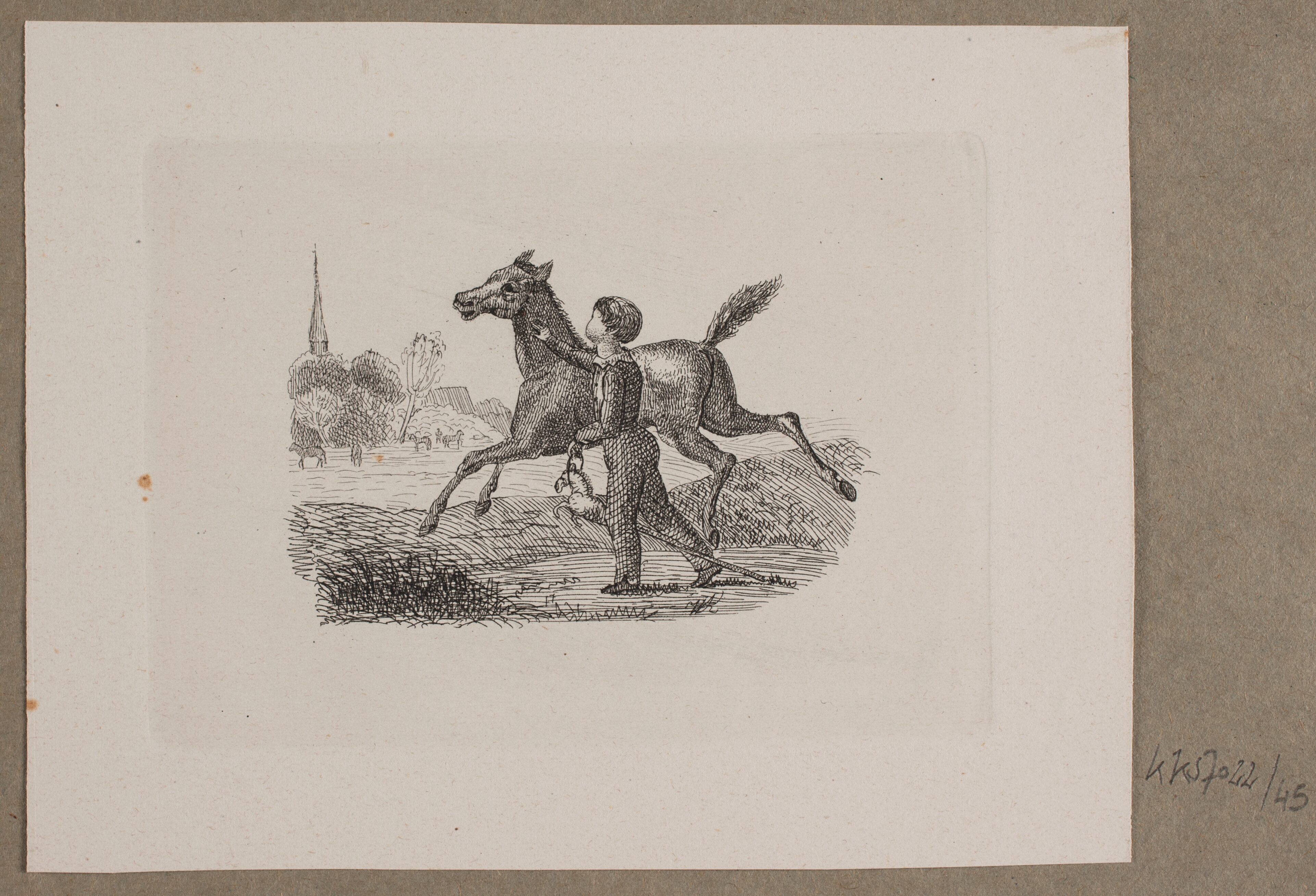 Illustration til O. Specter, "Fabler for Børn"