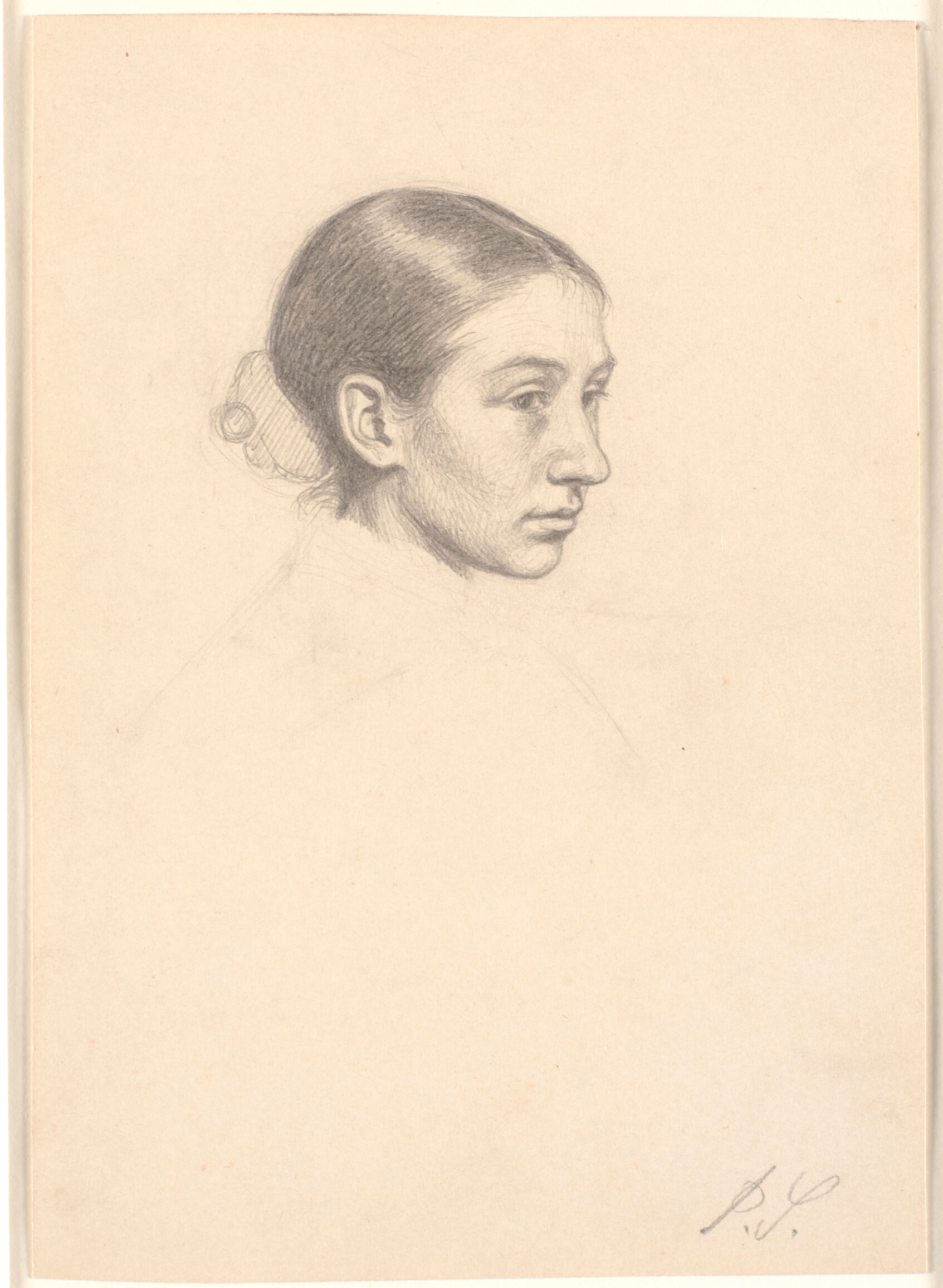 Portræt af Suzette Kathrine Skovgaard (gift Holten)