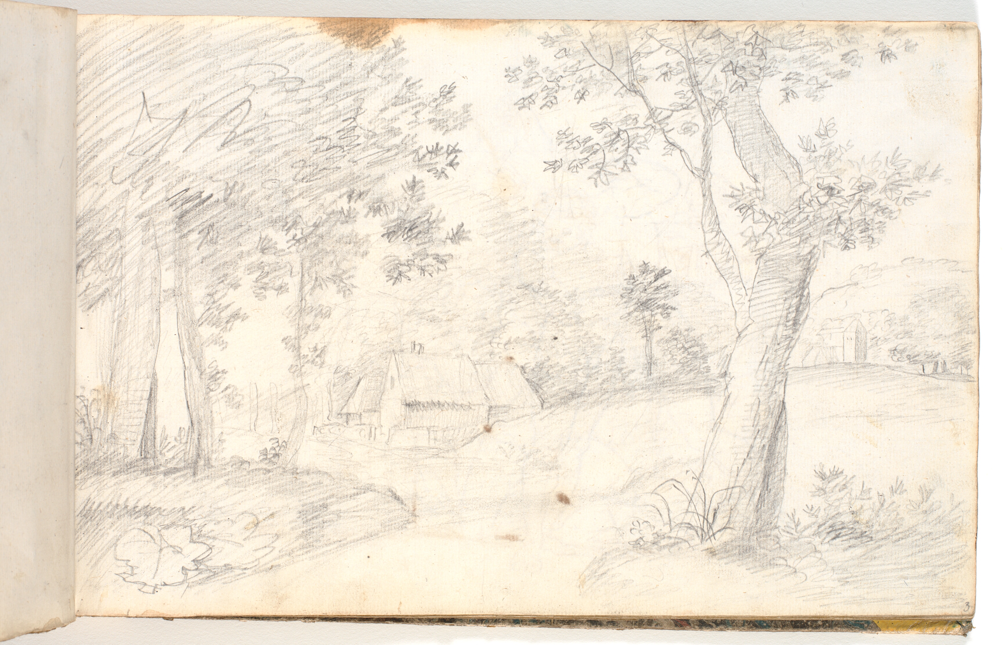 Landskab, efter grafisk forlæg?