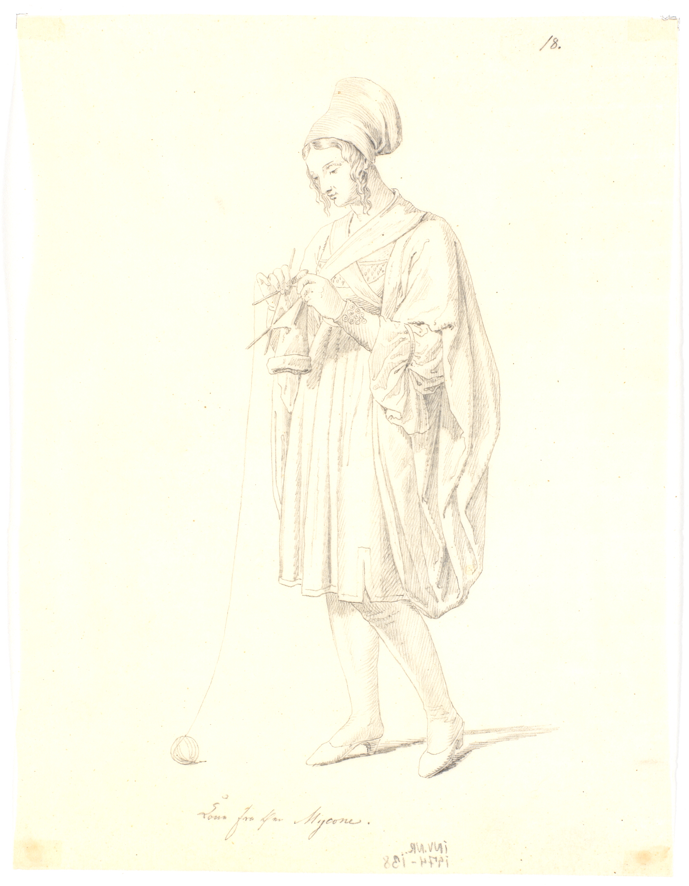 Kone fra Øen Mycone