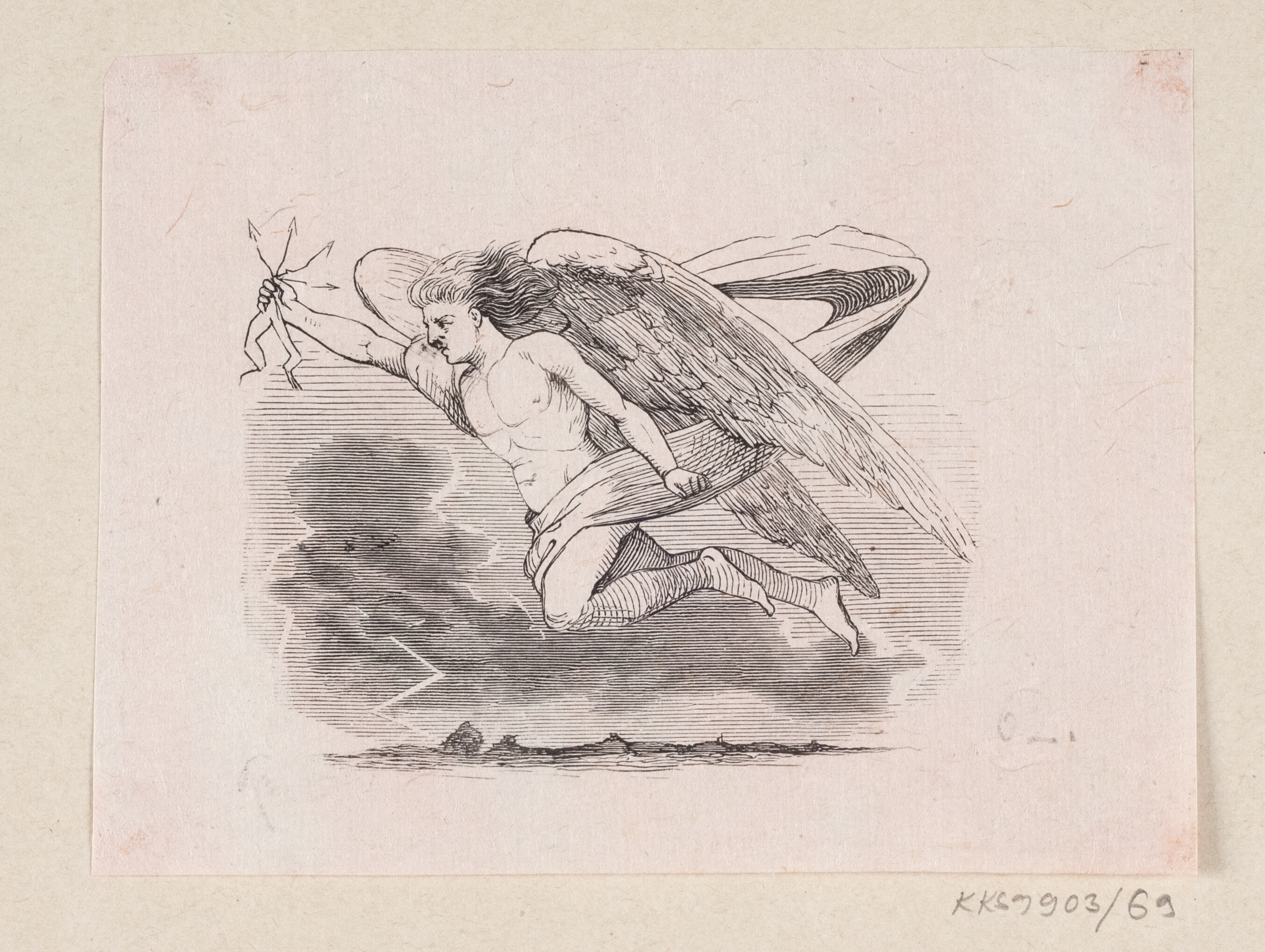 Illustration til "Boghveden" i H.C. Andersen, "Eventyr og Historier", Bind 1