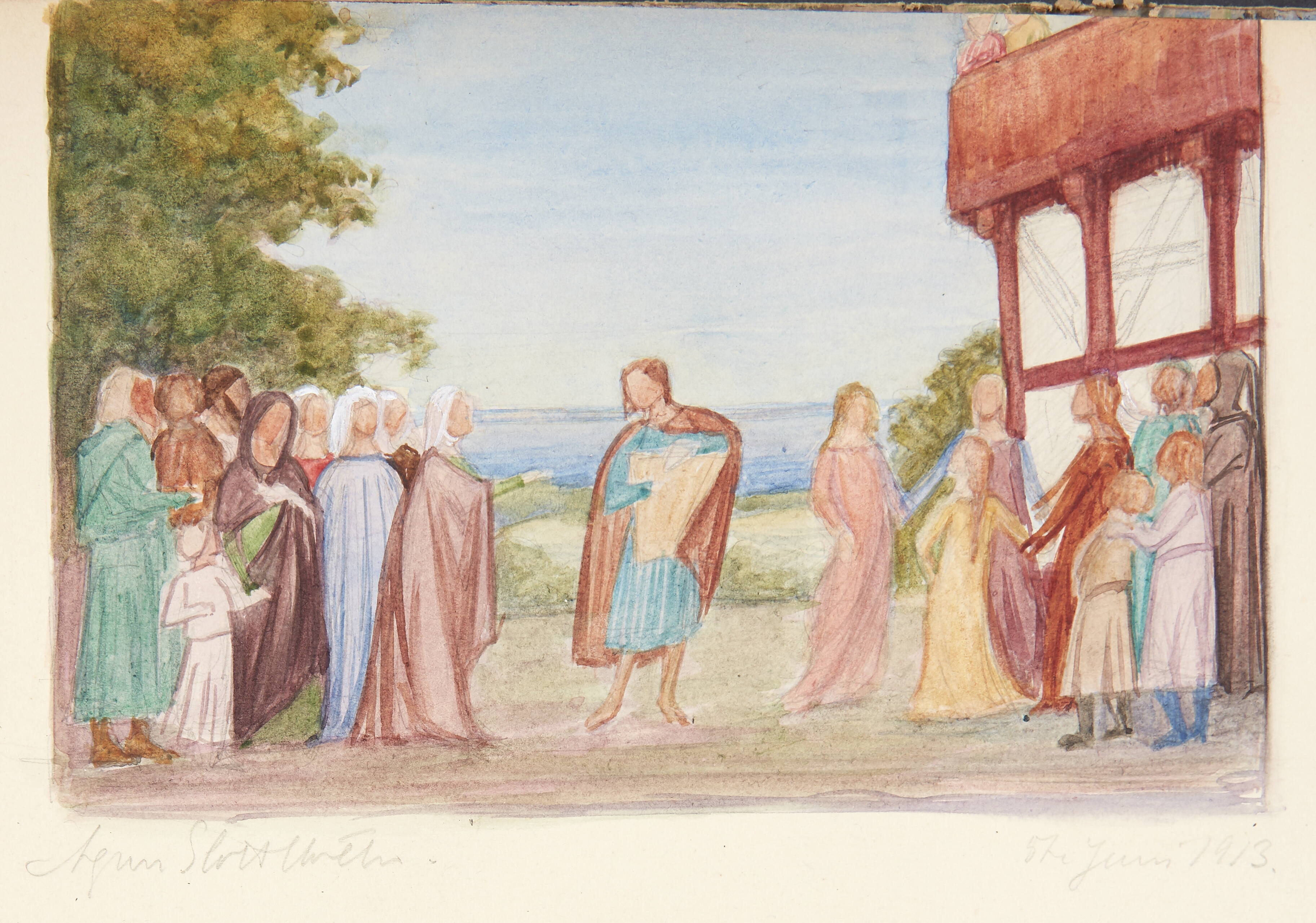 Udkast til figurkomposition