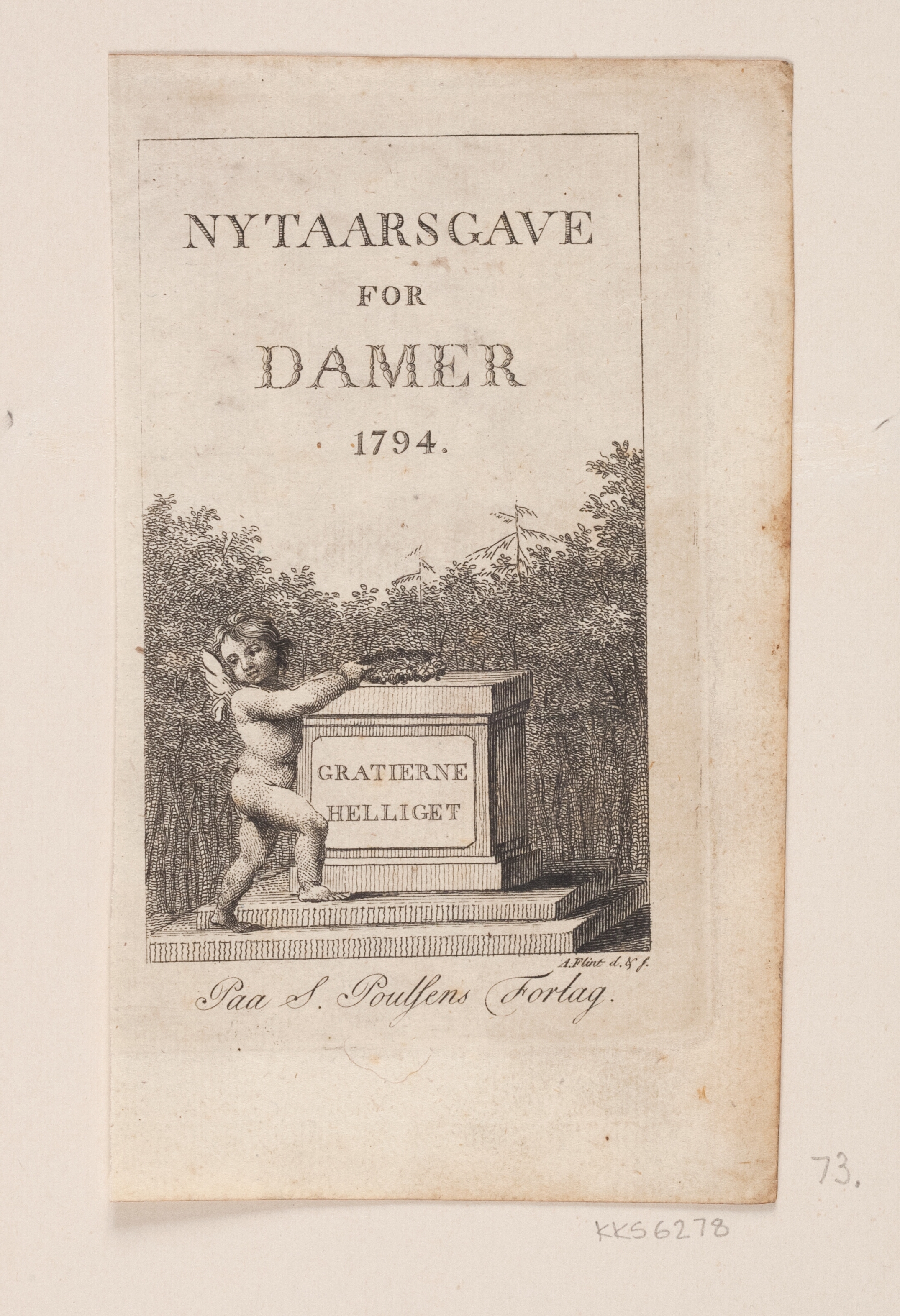 Titelvignet, Nytaarsgave for Damer 1794