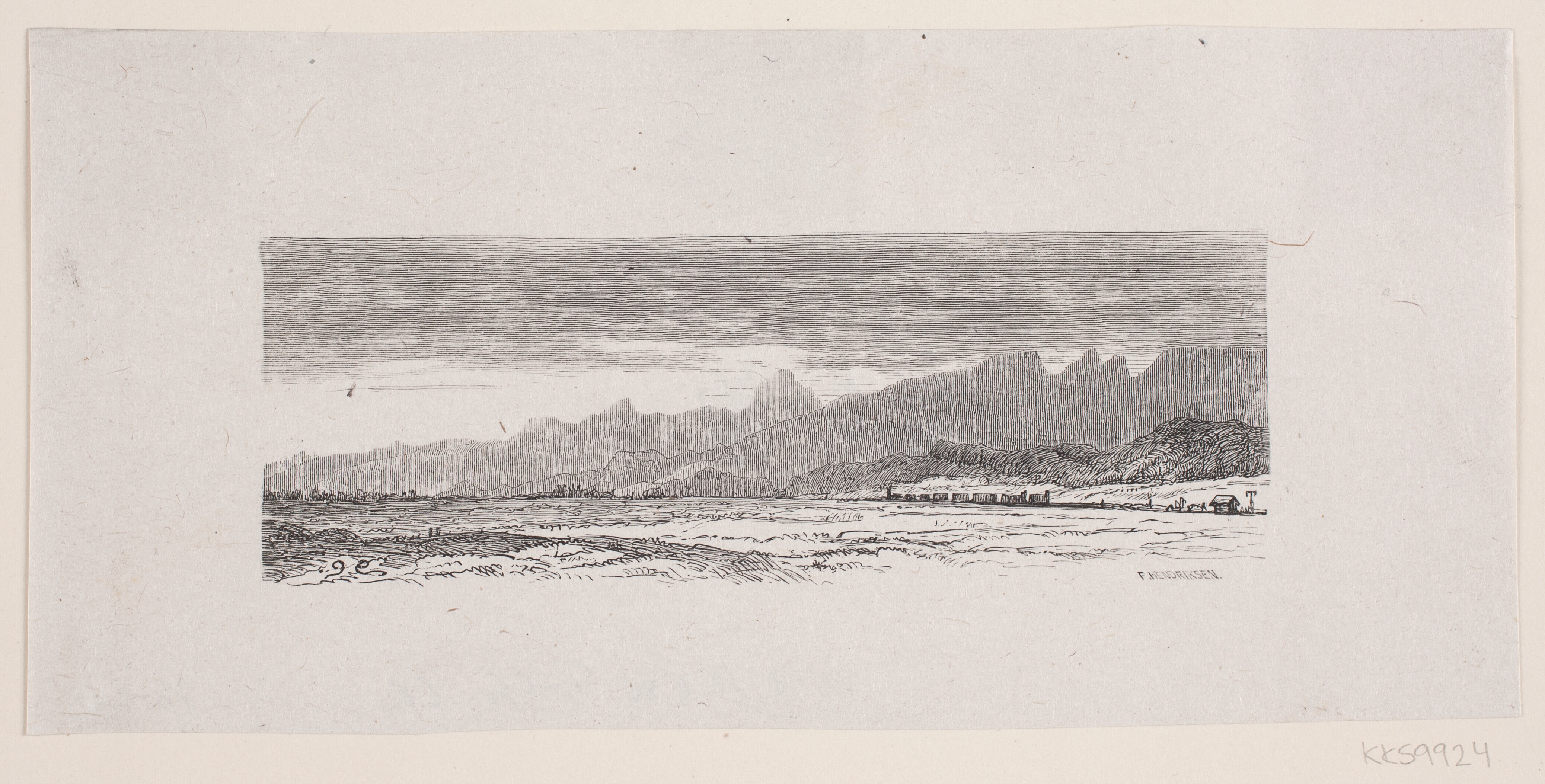 Udsigt mod Pyrenæerne