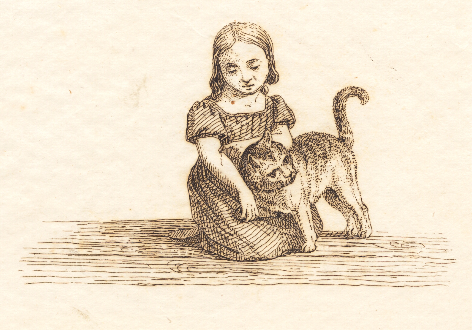 Illustration til "Halvhundrede Fabler for Børn" af Hey