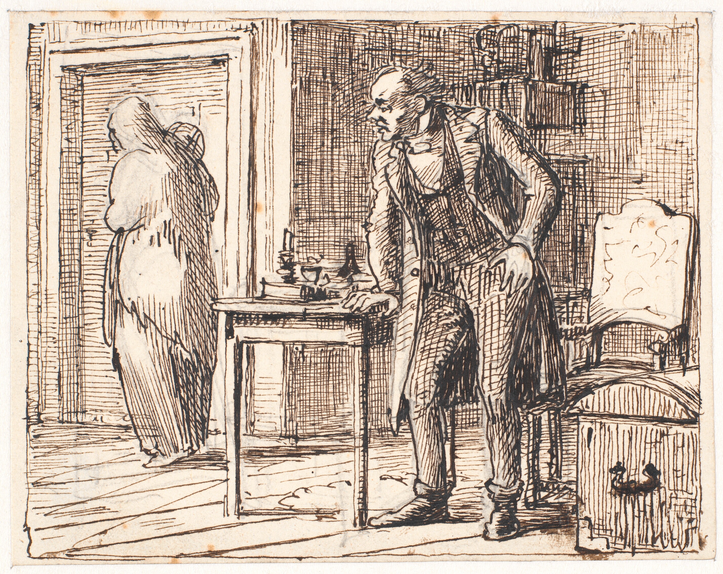 Gnieren og den fattige kone