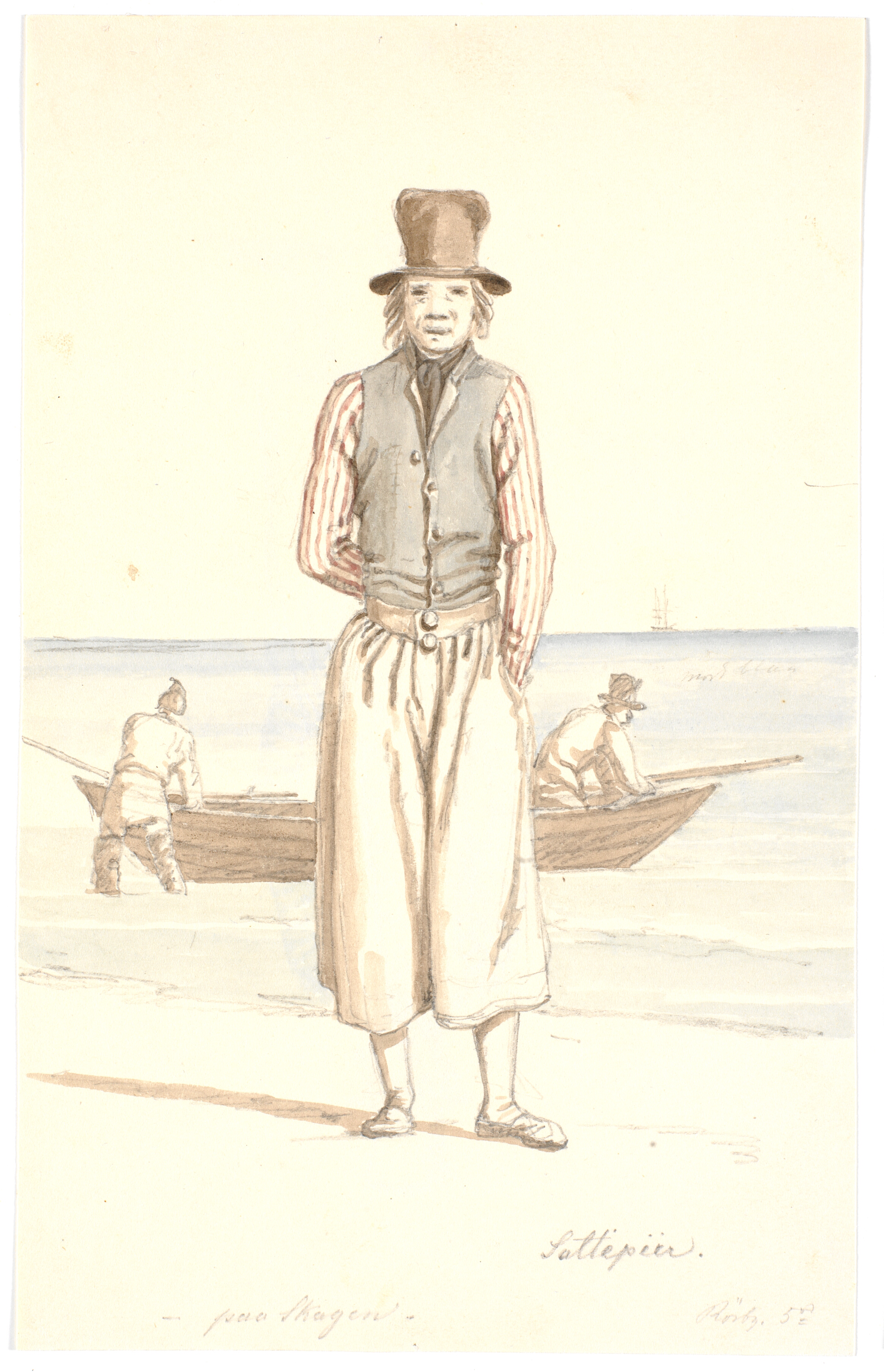 Saltepeer paa Skagen